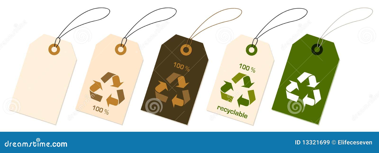 Recycale tags stock vector. Illustration of icon, environmentalism