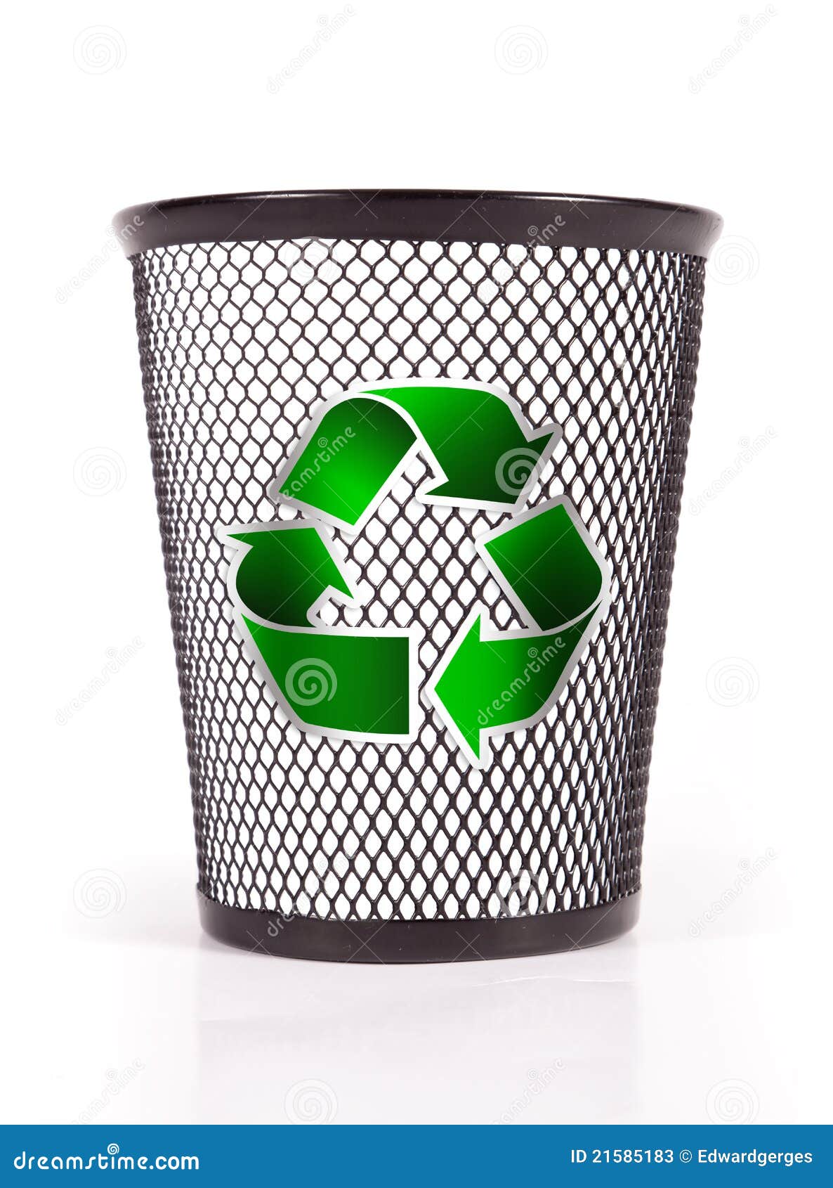 Recycle basket stock image. Image of hold, ecology, trash 21585183