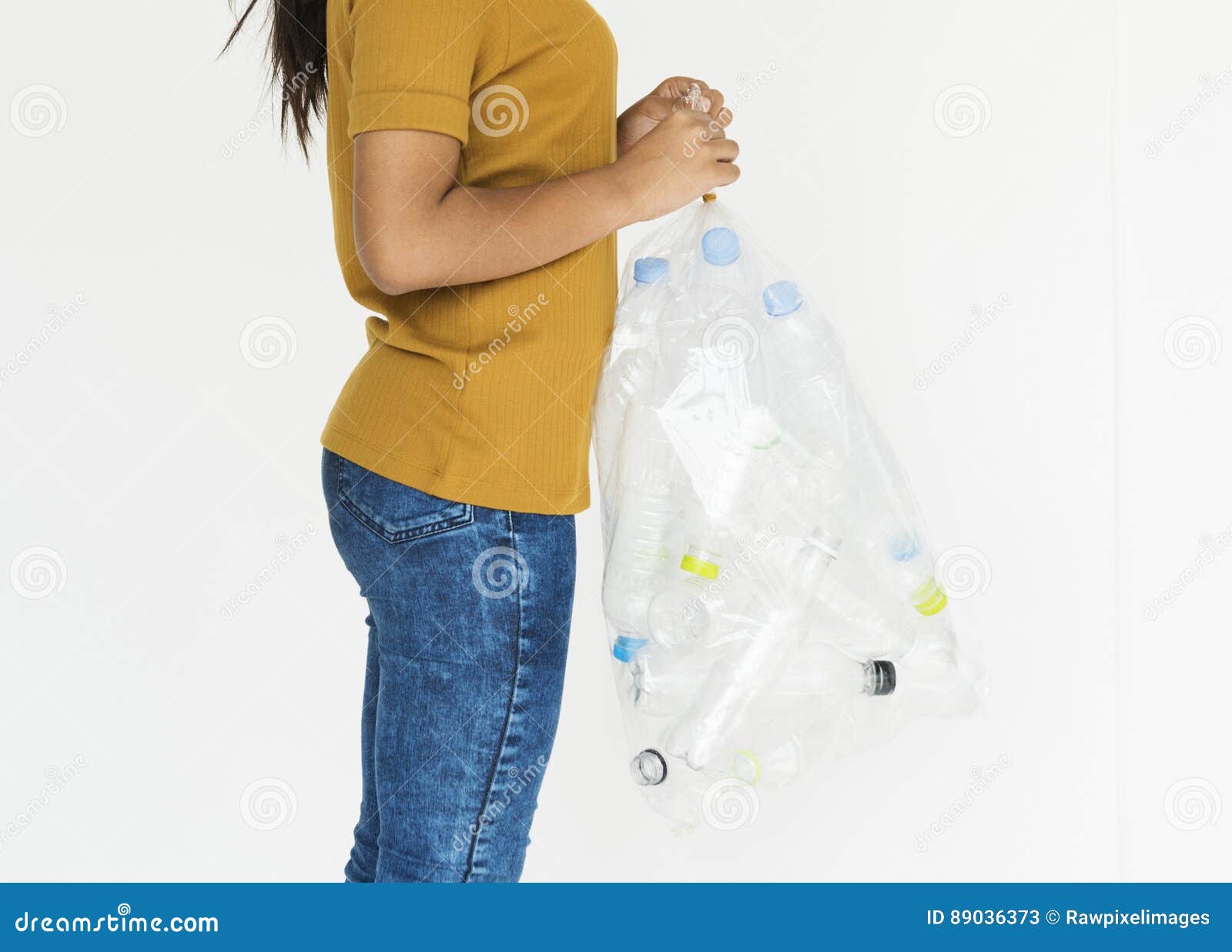 Recycle Plastic Bottle Sustainable Ecological Stock Image Image of