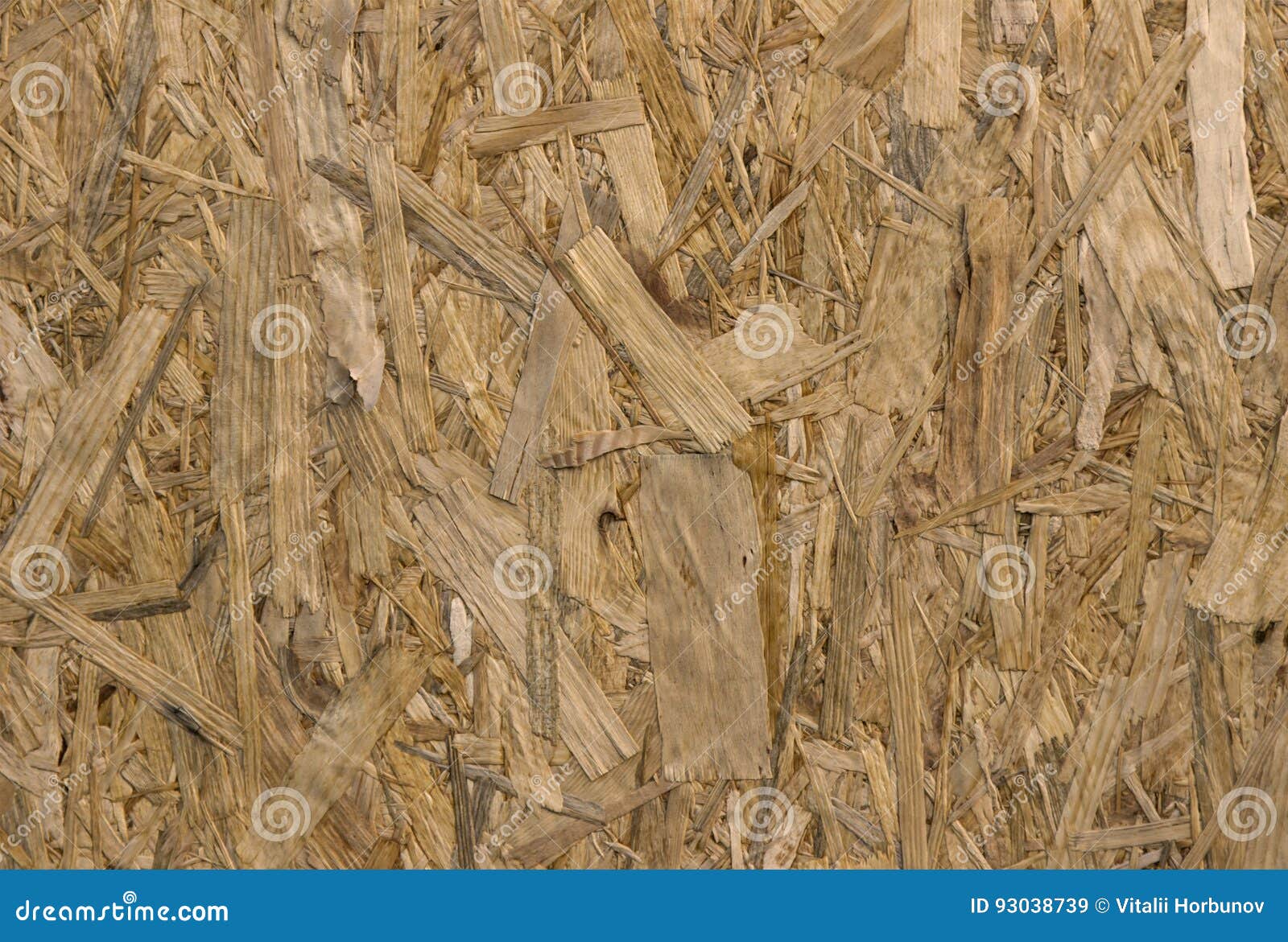 Recycled Compressed Wood Chipboard Texture Can Use for Background Stock