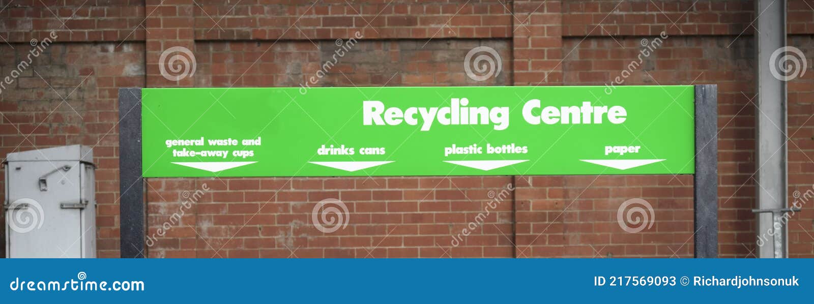 Recycling Centre Bin Bags Colour Coded for Plastic Paper Glass and