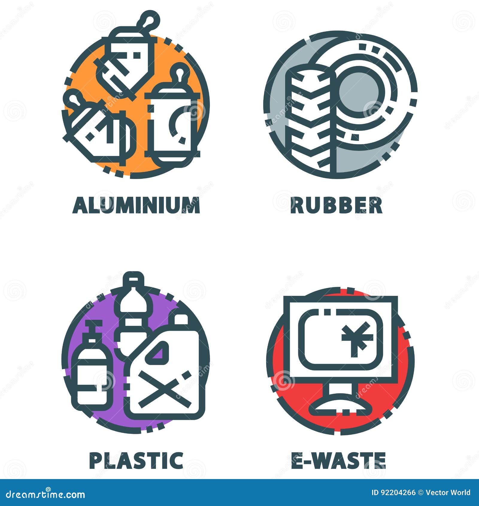 https://thumbs.dreamstime.com/z/recycling-garbage-elements-trash-bags-tires-management-industry-utilize-waste-can-vector-illustration-concept-ecology-bottle-92204266.jpg