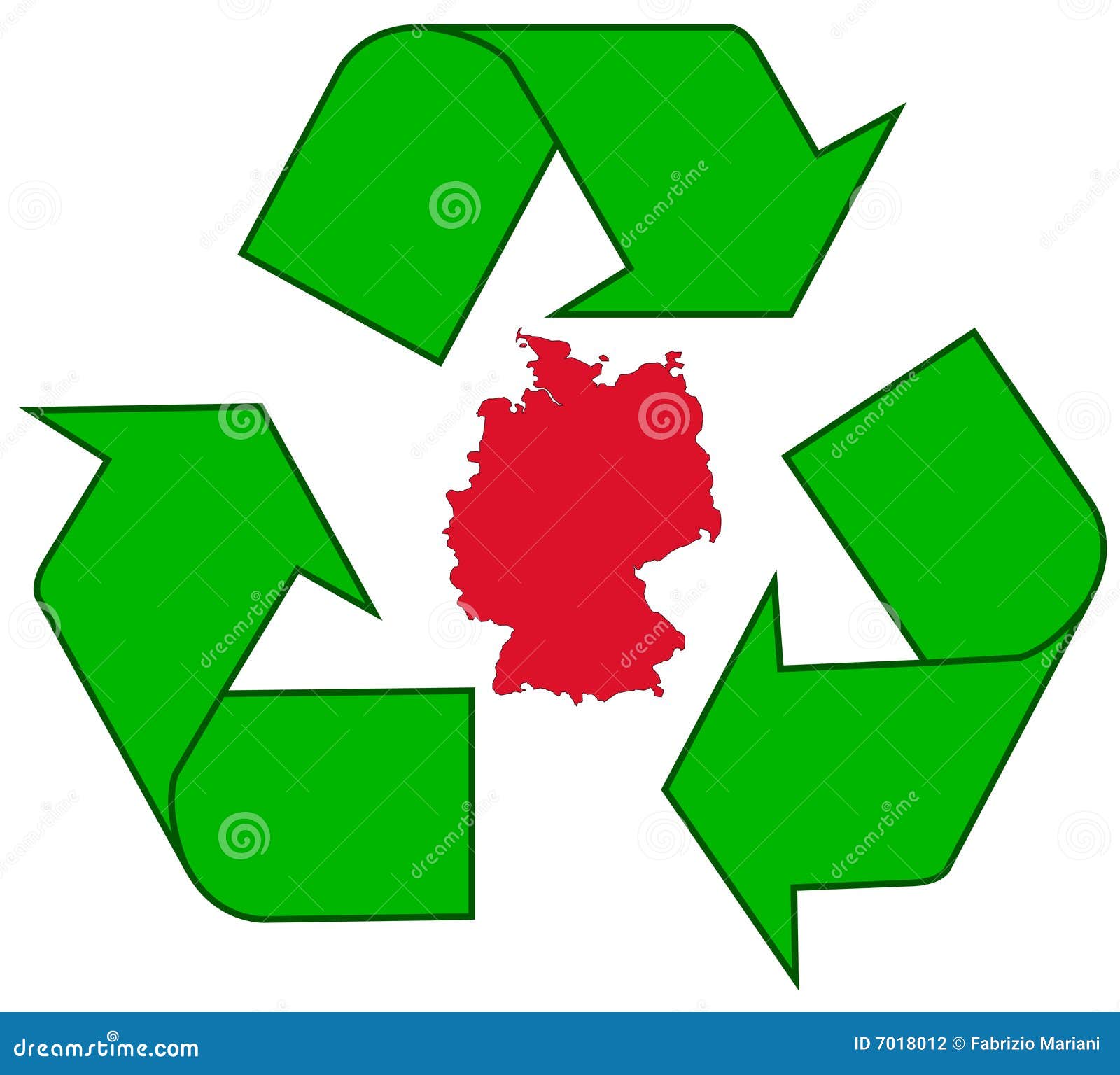 Recycling Germany Stock Photography Image 7018012