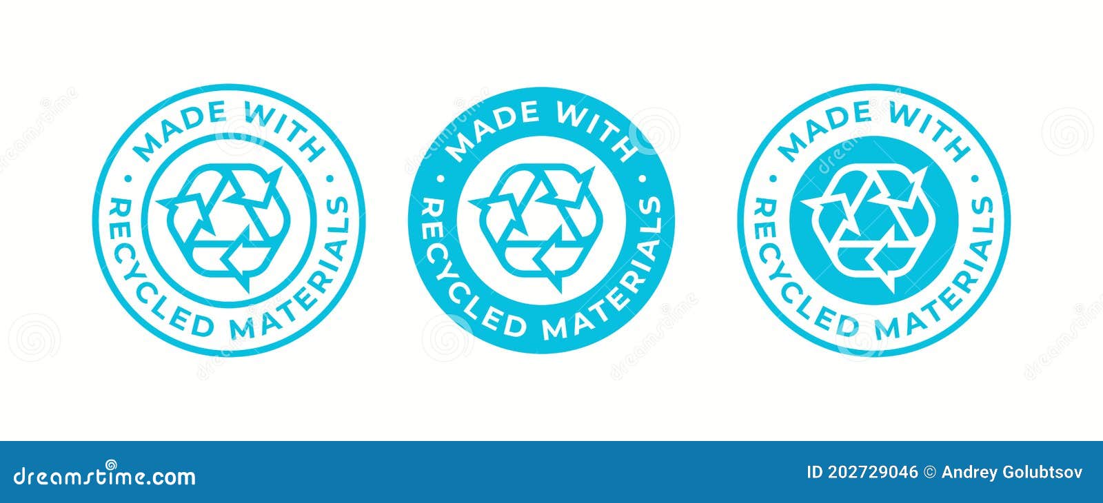 recycling icon, made of recycled materials logo for recyclable package or plastic bag. biodegradable and recyclable pack label