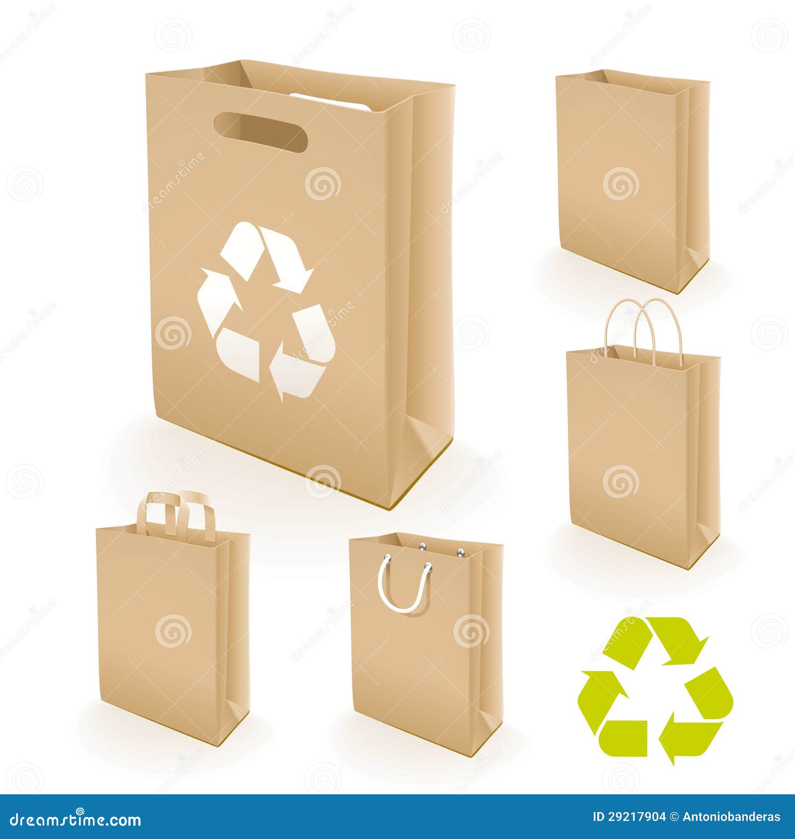 Recycled Paper Bag PNG Images & PSDs for Download | PixelSquid - S112228658