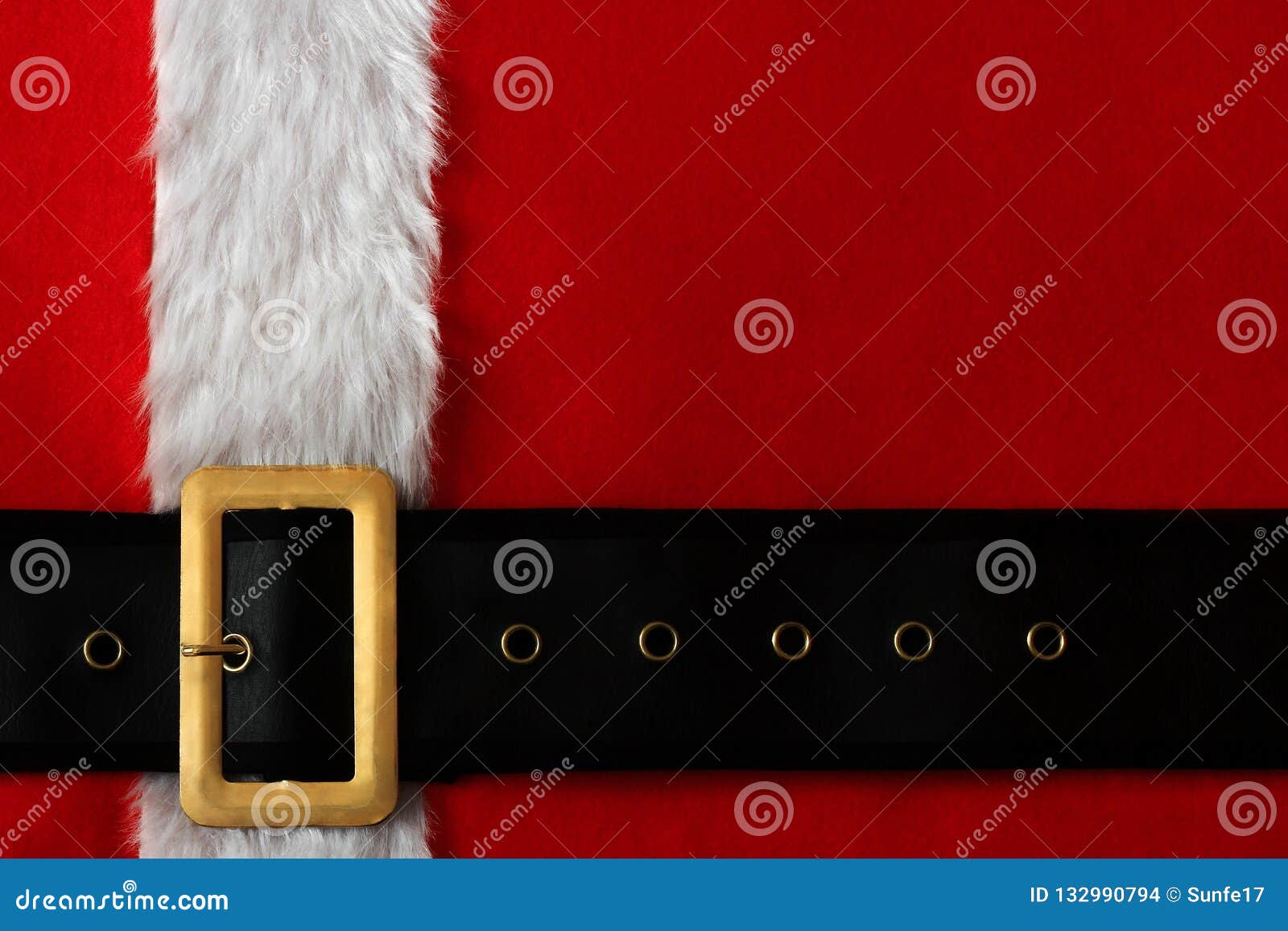 red abstract christmas background of santa claus suit