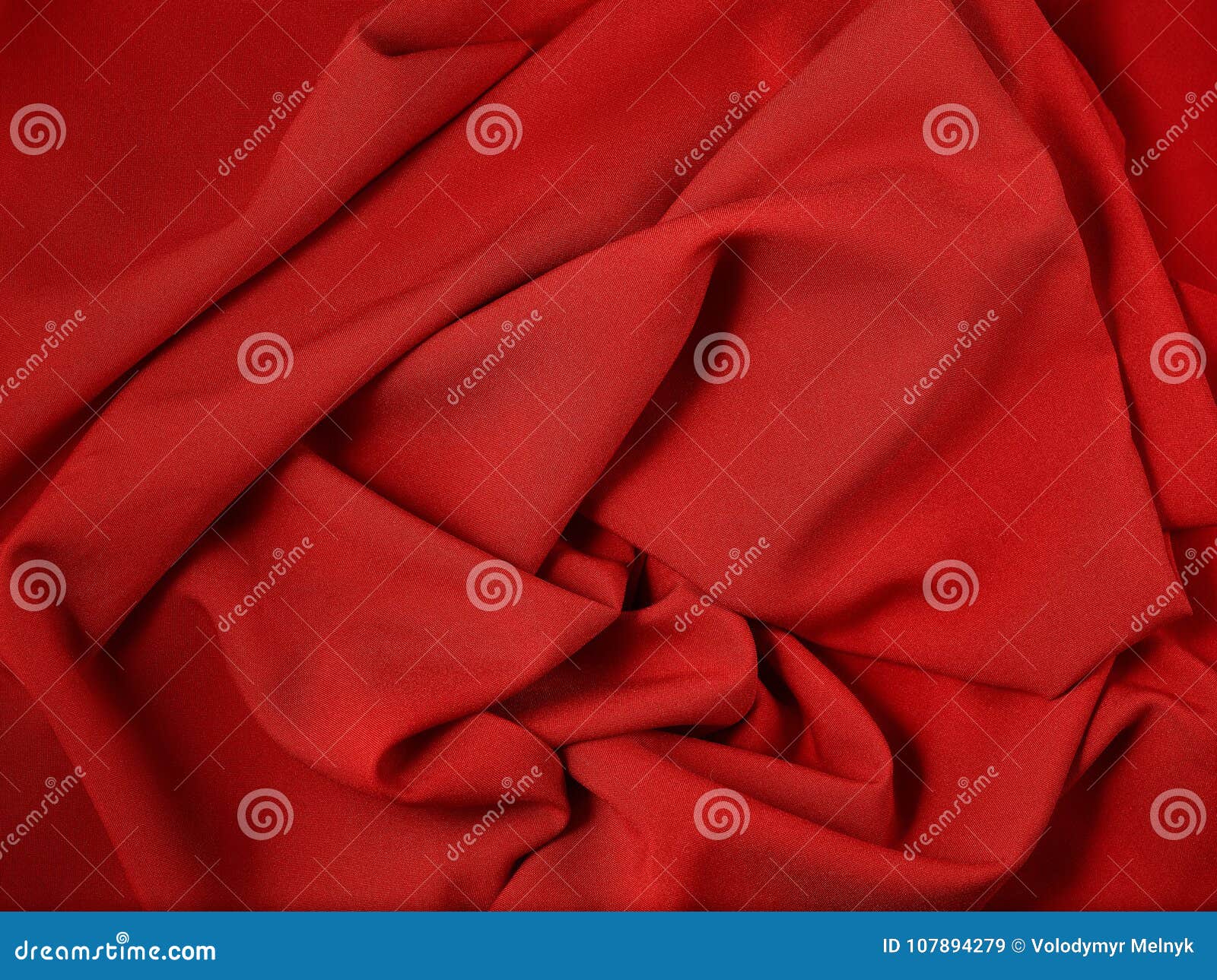 Red Abstract Cloth, Fabric Background and Texture, Curtain Theater