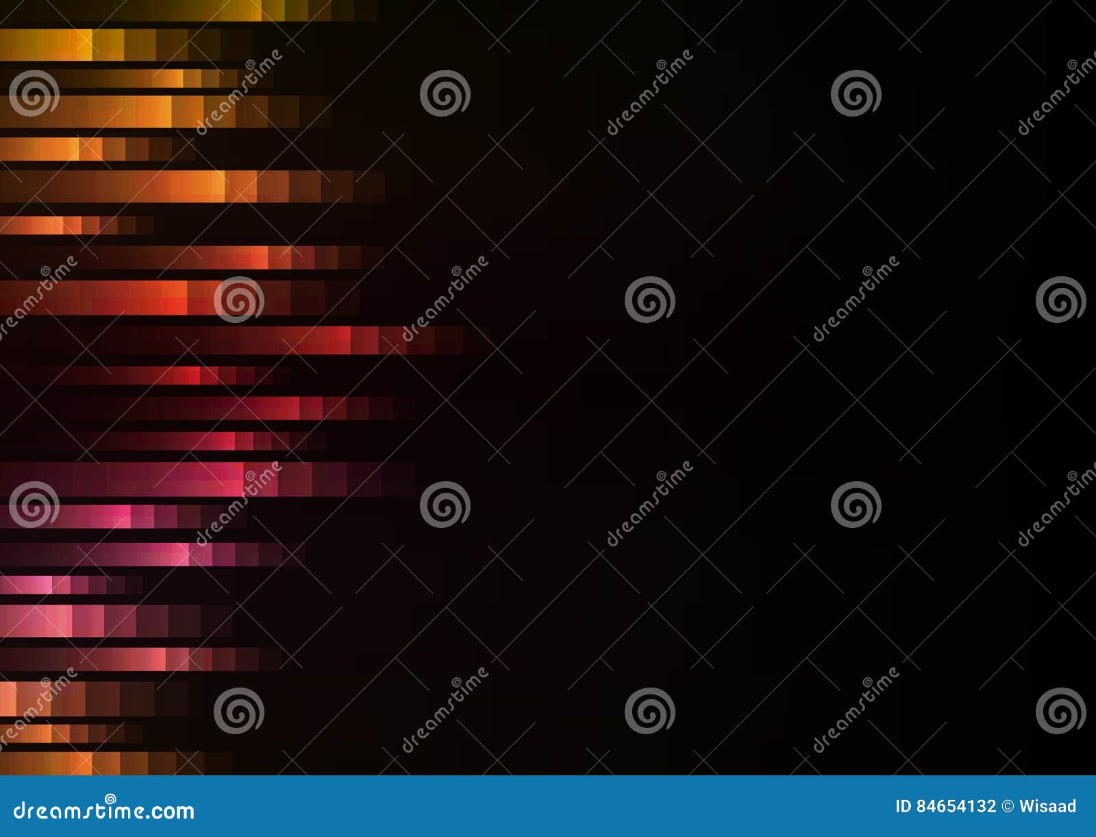 red abstract pixel speed racer from side background