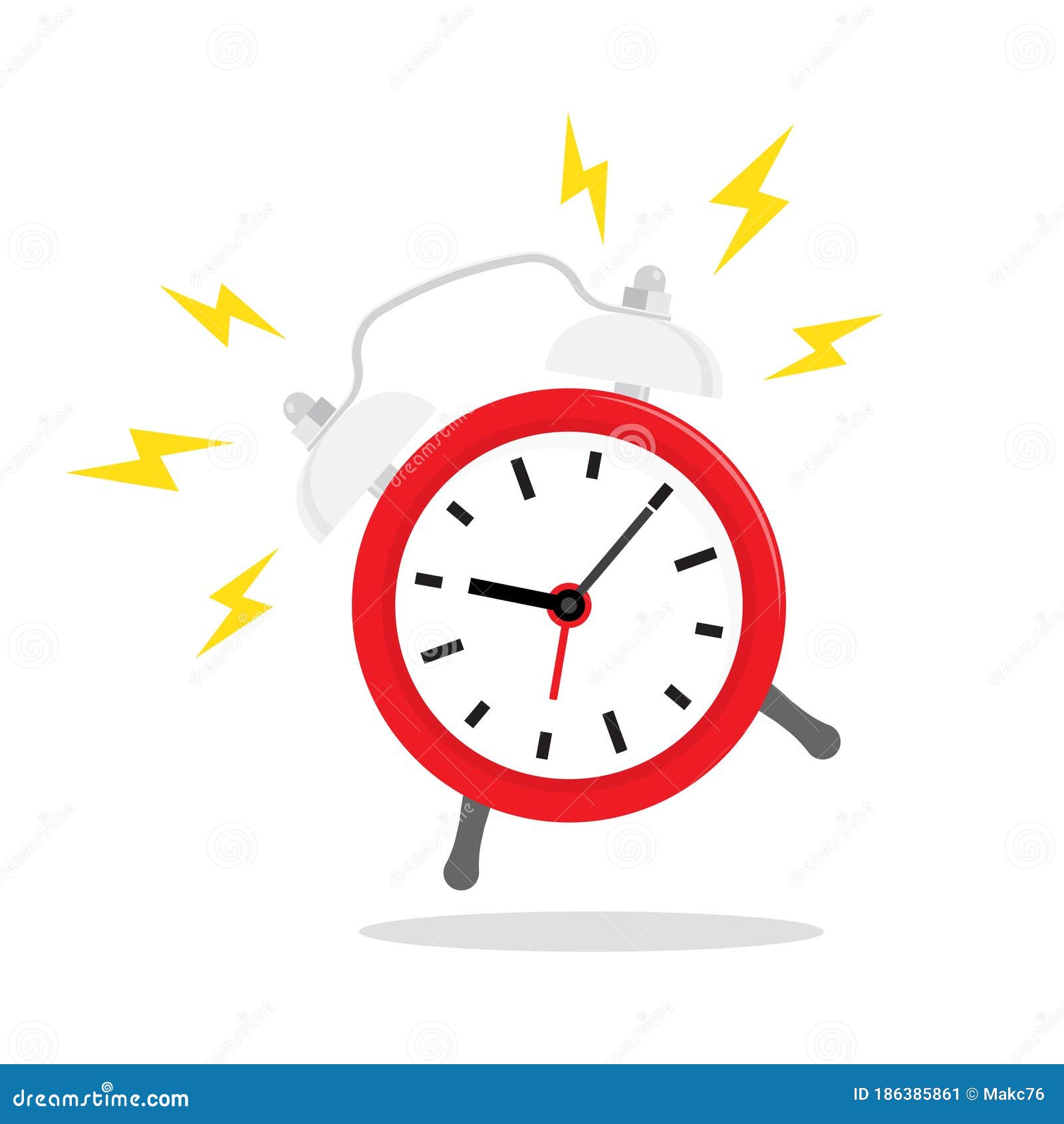 Alarm Clock Ringing In The Morning Loop, Motion Graphics | VideoHive