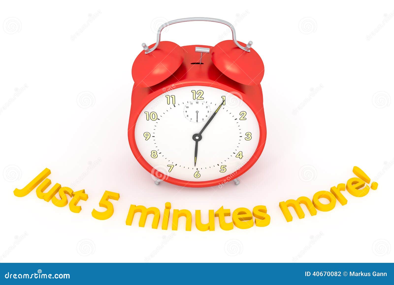 red alarm clock stock illustration illustration of isolated 40670082 alarm 5 minutes