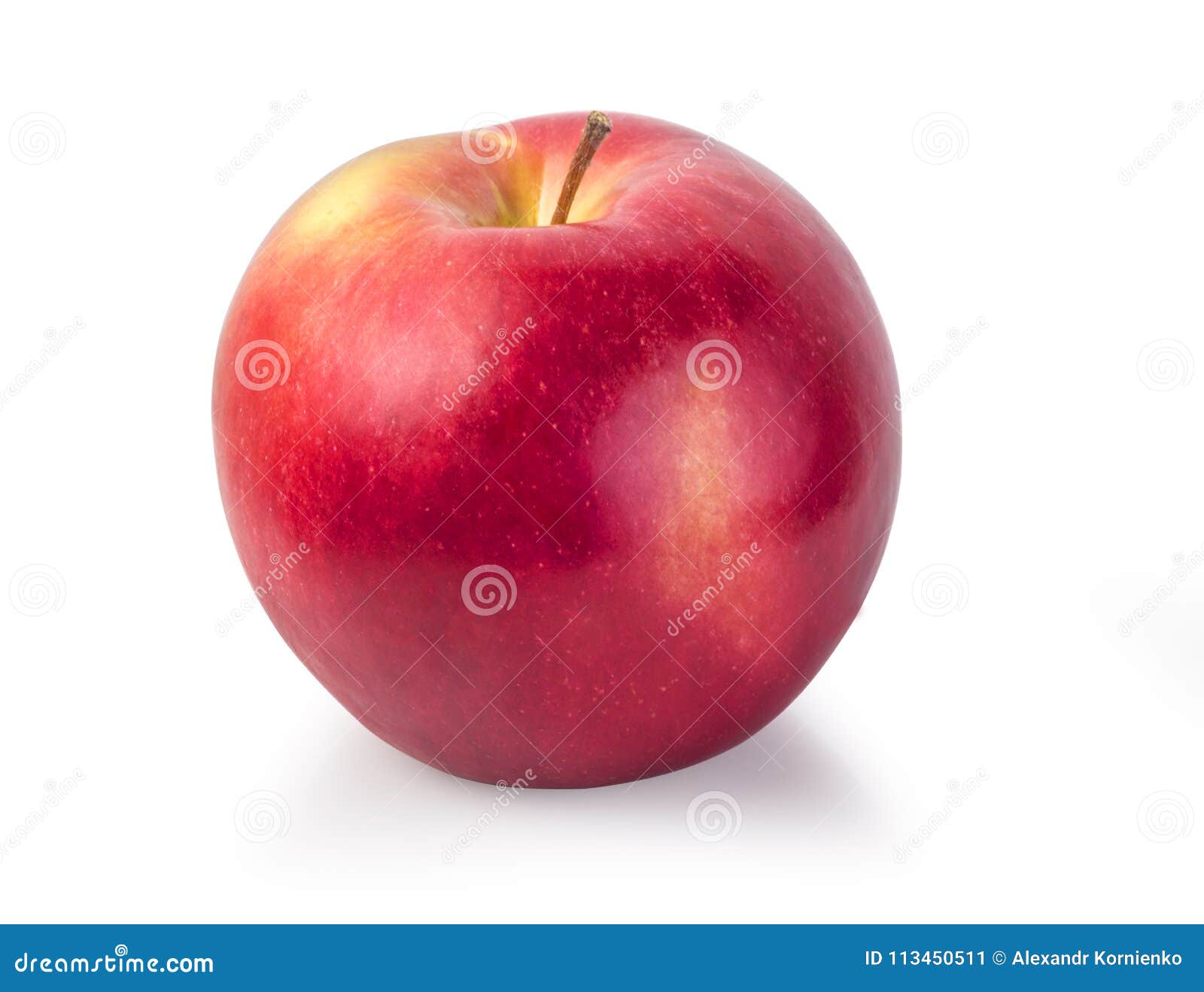 Free art print of Red Apple isolated with clipping path