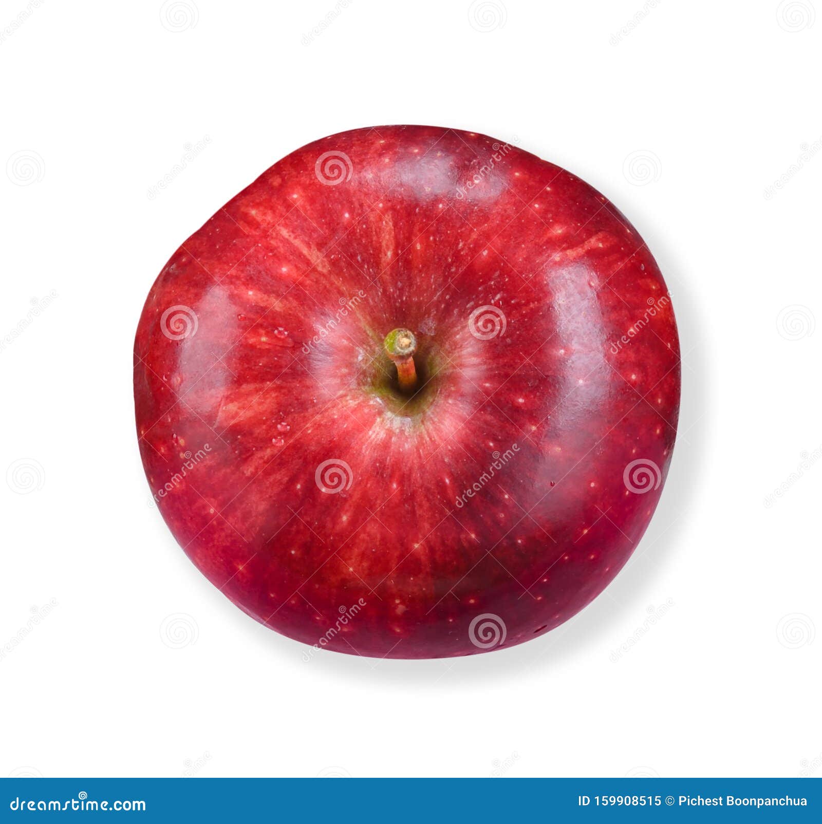 Free art print of Red Apple isolated with clipping path