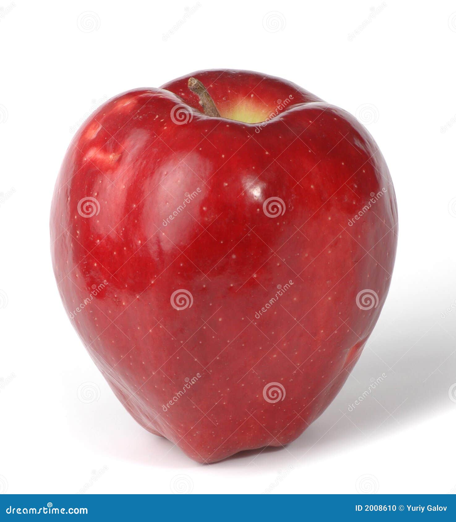 Red Apple on White Background Stock Photo Image of life, apples 2008610