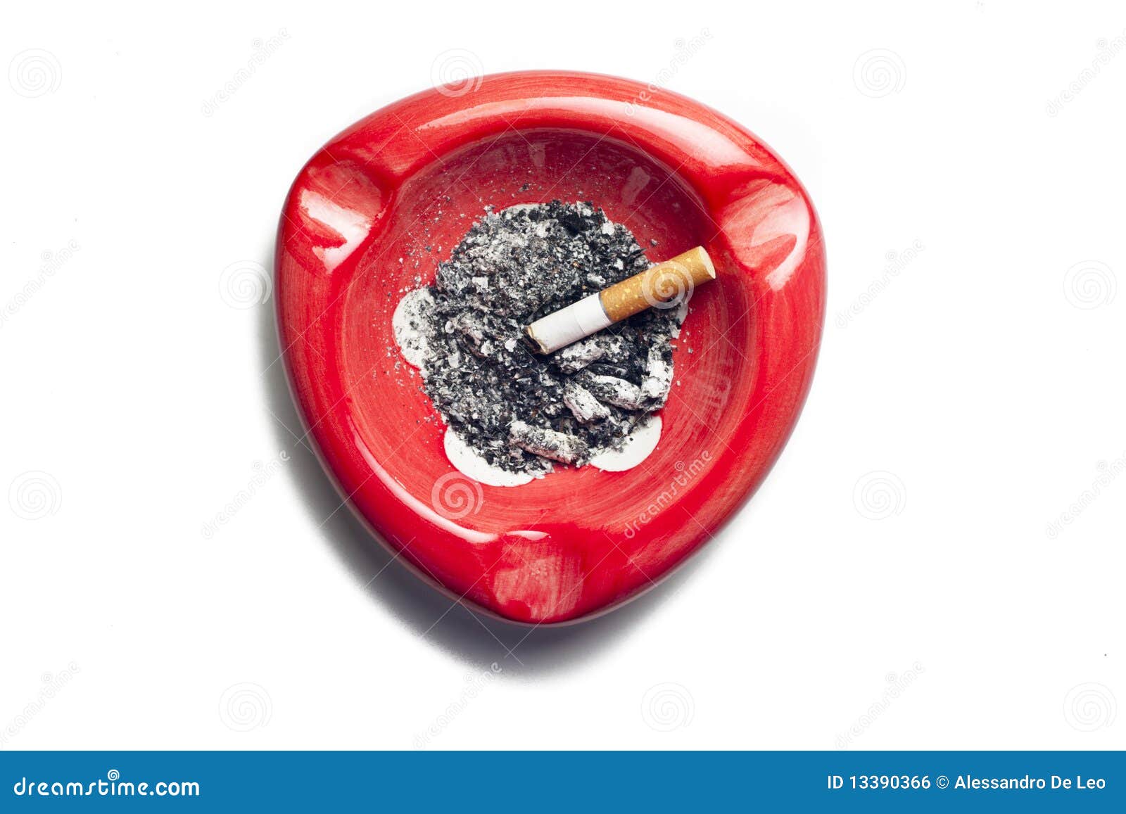 Red Ashtray stock photo. Image of unhealthy, elevated 13390366