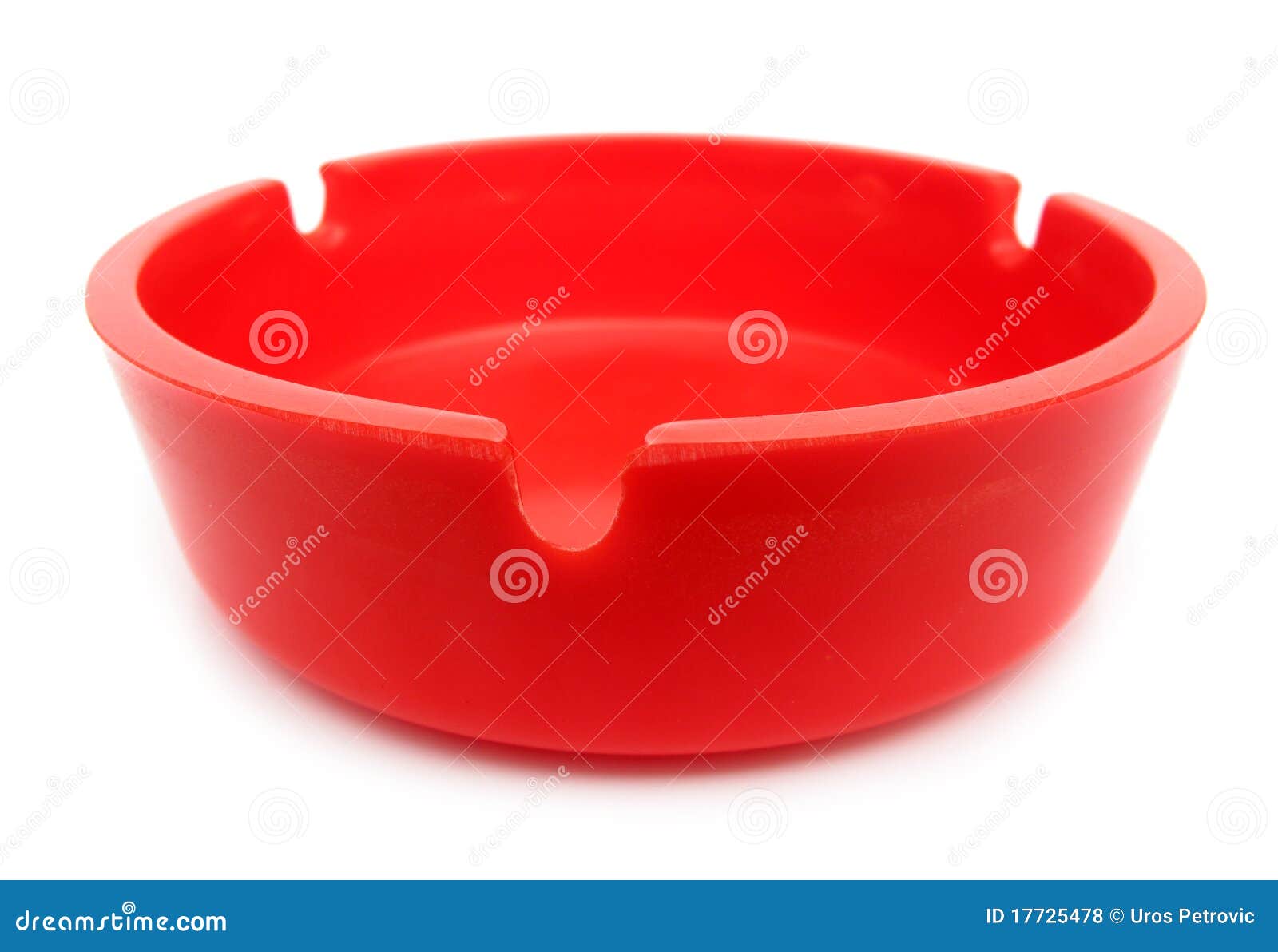 Red ashtray stock photo. Image of white, horizontal, isolated 17725478
