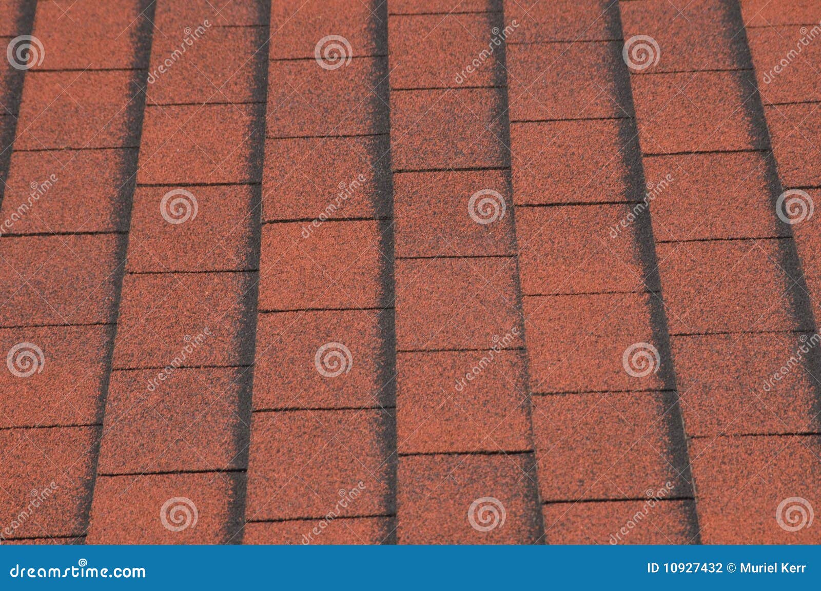 Red Asphalt Shingles On House Stock Photo Image Of Texture Shingles