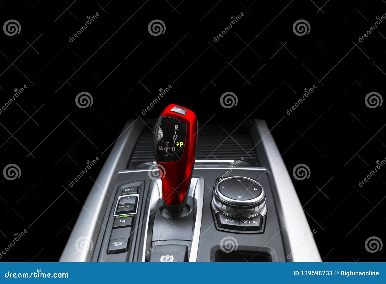 Red Automatic Gear Stick Of A Modern Car Modern Car Interior Details Close Up View Car Detailing Automatic Transmission Lever Stock Illustration Illustration Of Engine Automatic 139598733