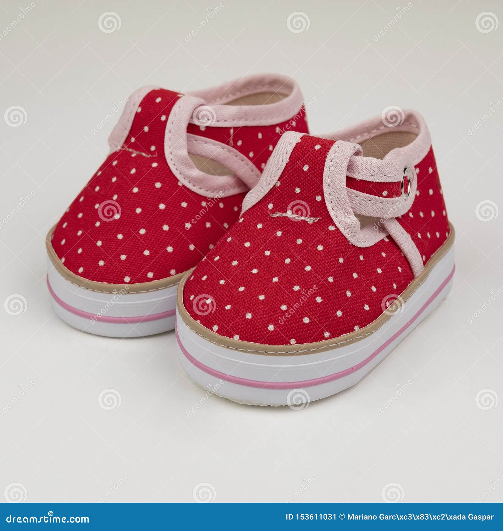 Red baby shoes stock image. Image of sneakers, casual 153611031