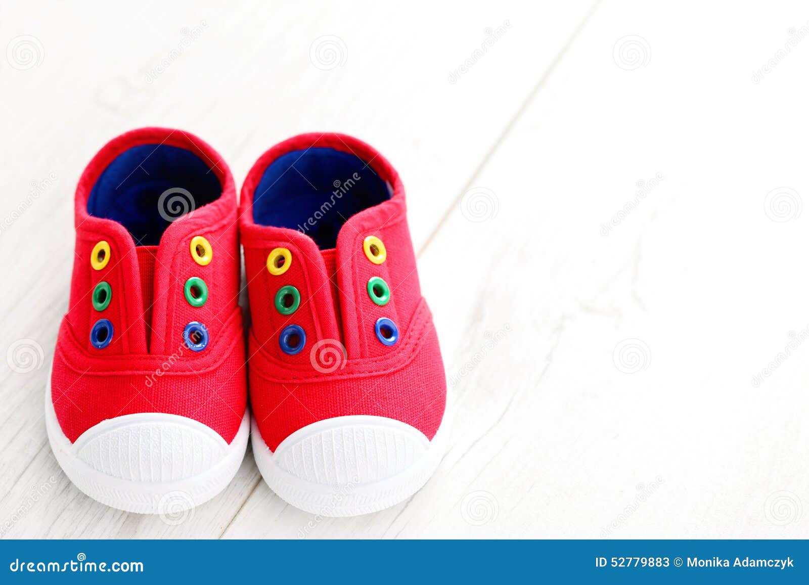 Red baby shoes stock image. Image of baby, cute, sneaker 52779883