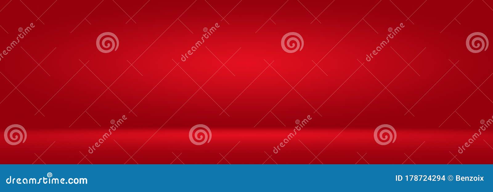 Red for Background and Display Your Product Stock Illustration