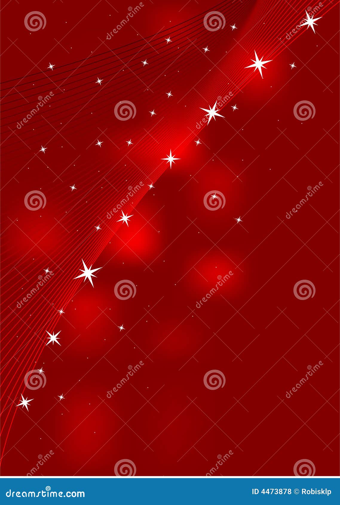 Red background with stars stock vector. Illustration of digital - 4473878