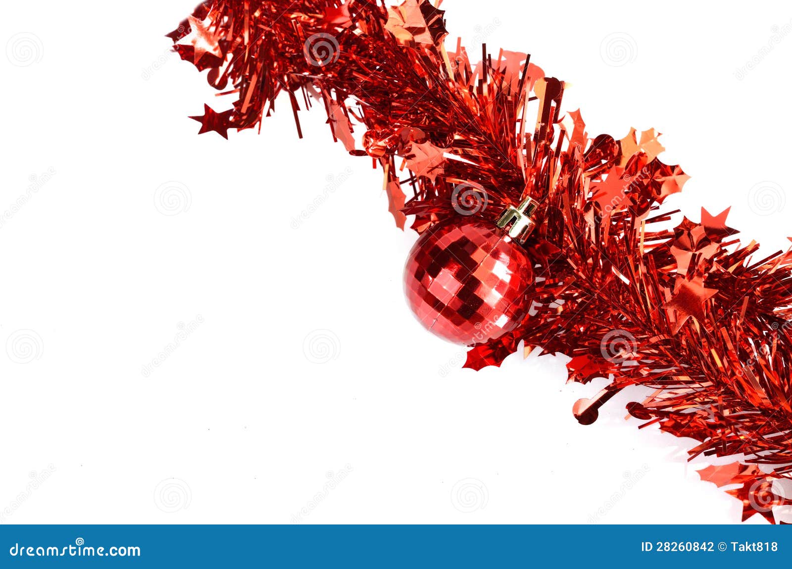 Red Ball Christmas Decorations Stock Photo Image of gift, accessory 28260842