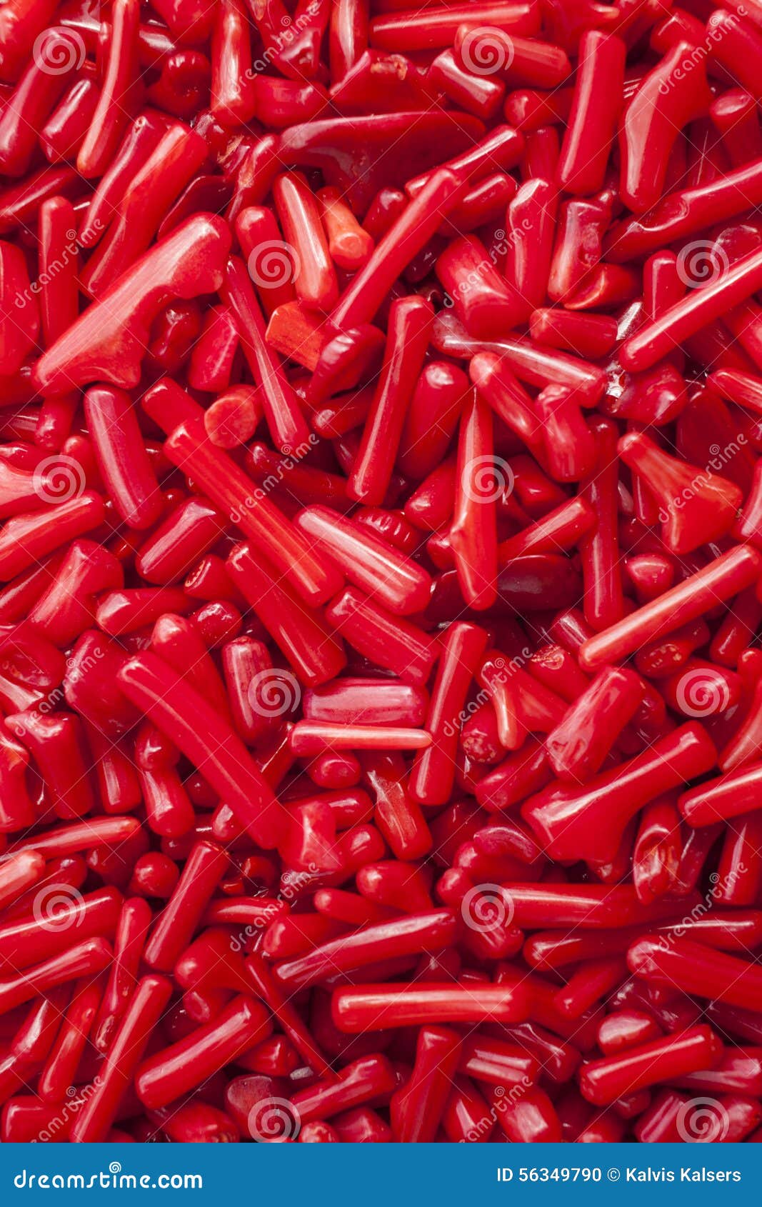 red bamboo coral lot ocean raw crystal 56349790