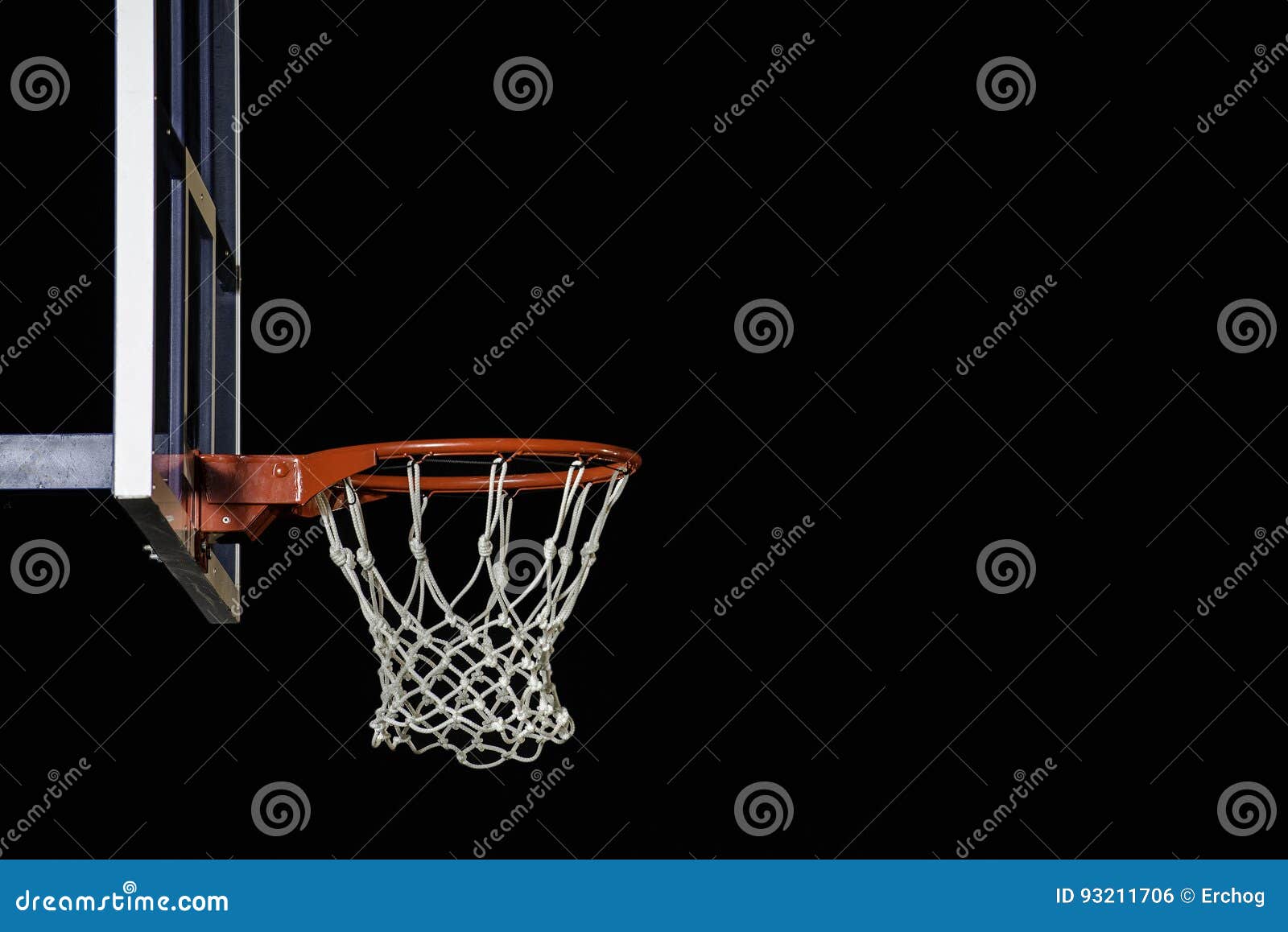 Basketball Hoop Isolated Stock Photo - Download Image Now