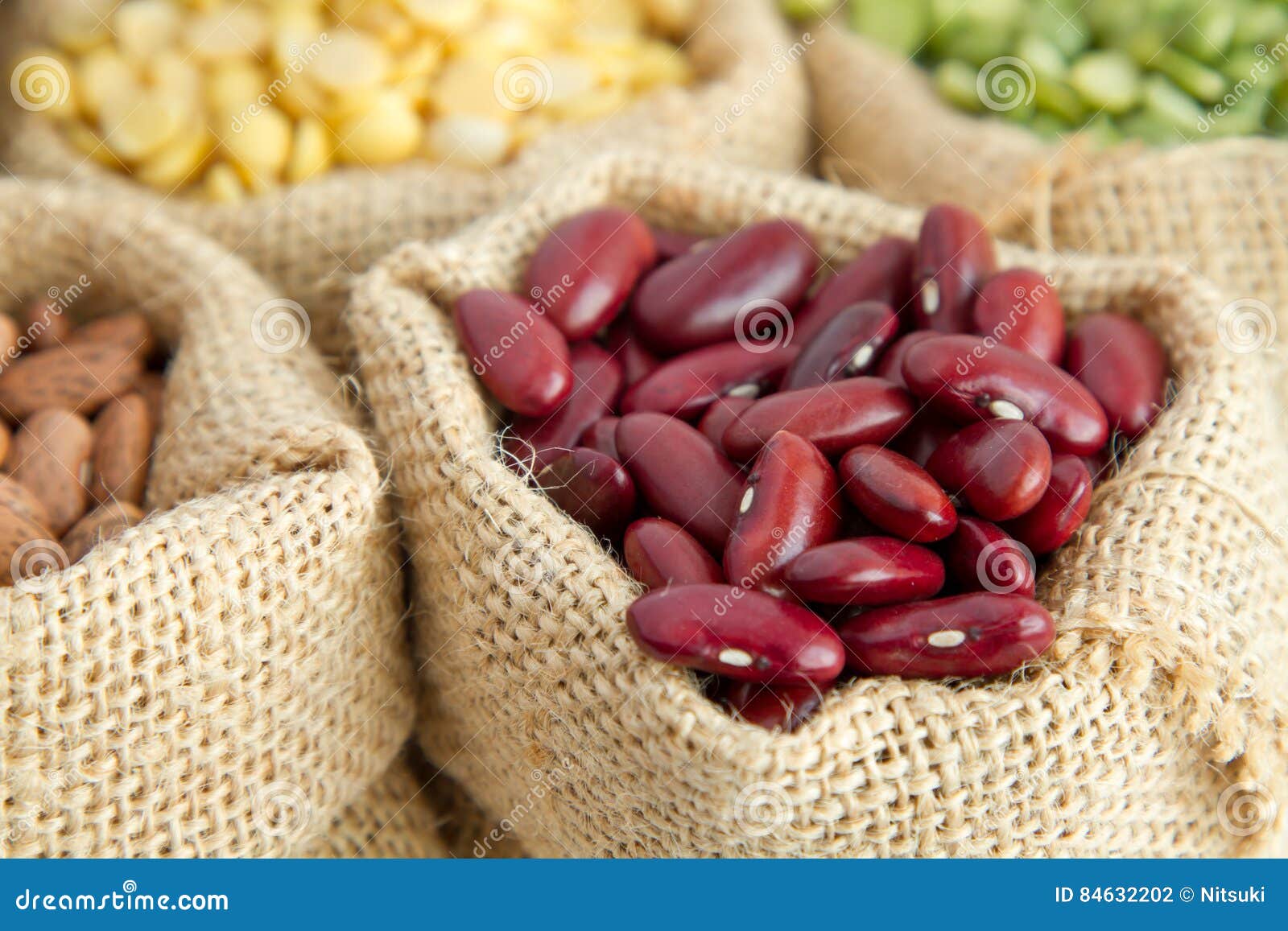 Red Beans with Various Legumes Stock Photo Image of food, soybean 84632202
