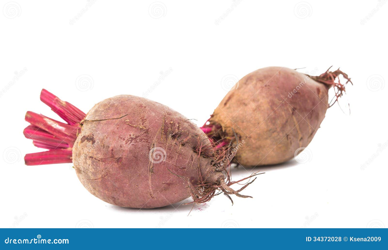 What is the title of this picture ? Red beet isolated stock photo. Image of fresh, root, bright - 34372028