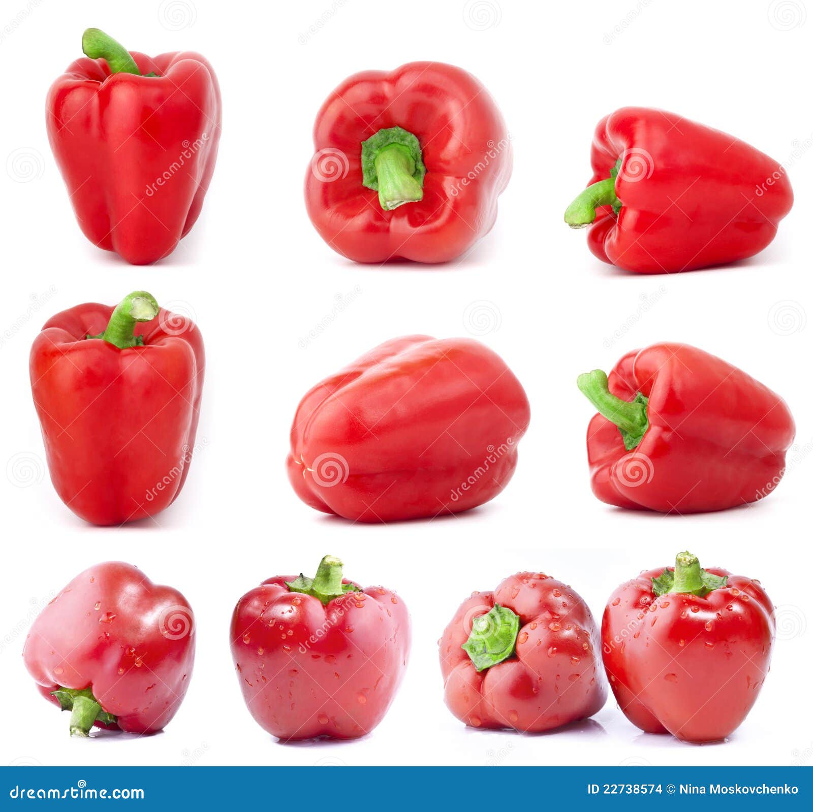 Red bell peppers stock photo. Image of healthy, natural 22738574