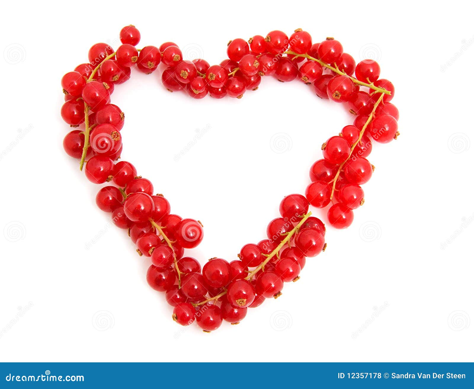 Red Berries in the Shape of Hearts Stock Photo Image of fruits