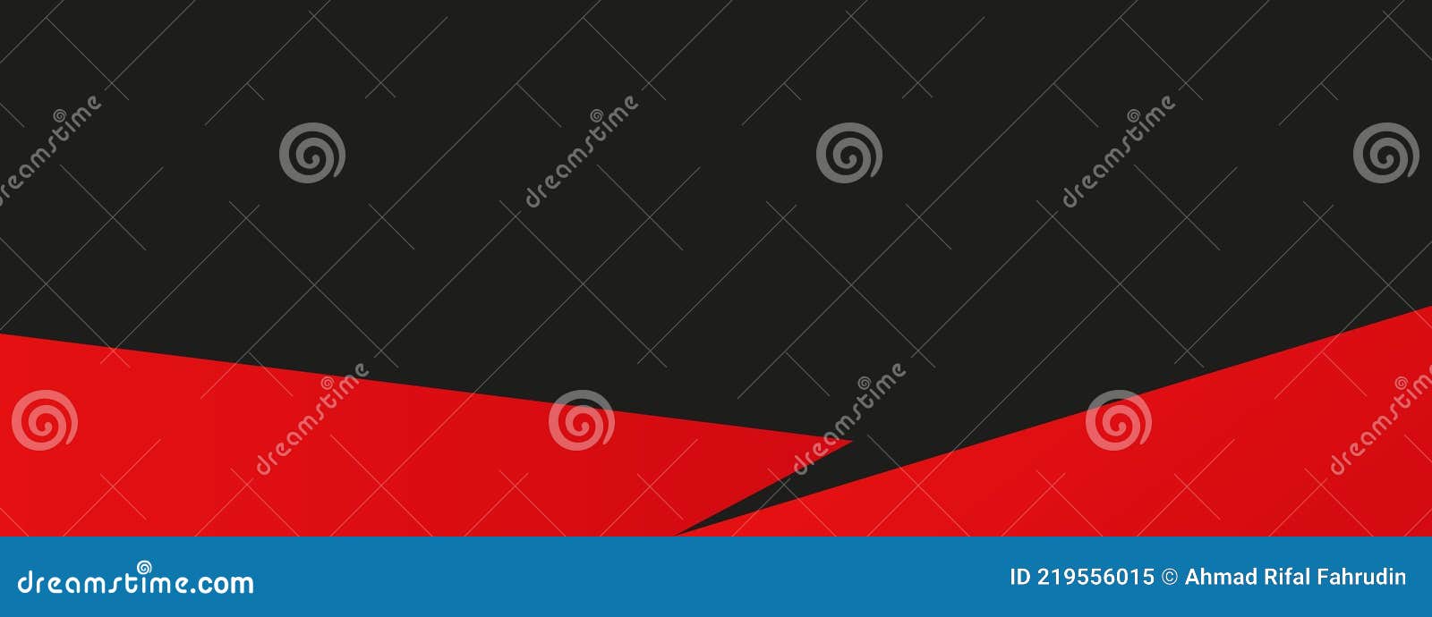 Red and Black Background Design. Vector Illustration Stock Vector