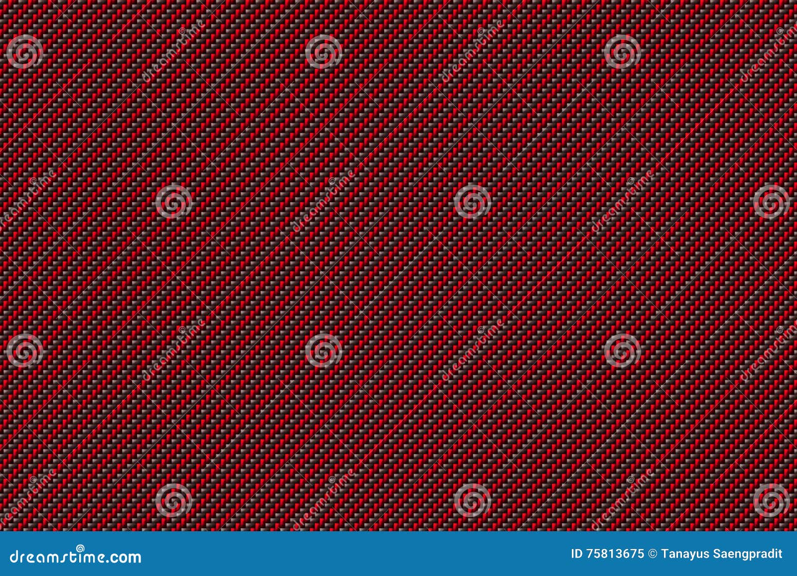 Red and Black Carbon Fiber Background and Texture Stock Illustration