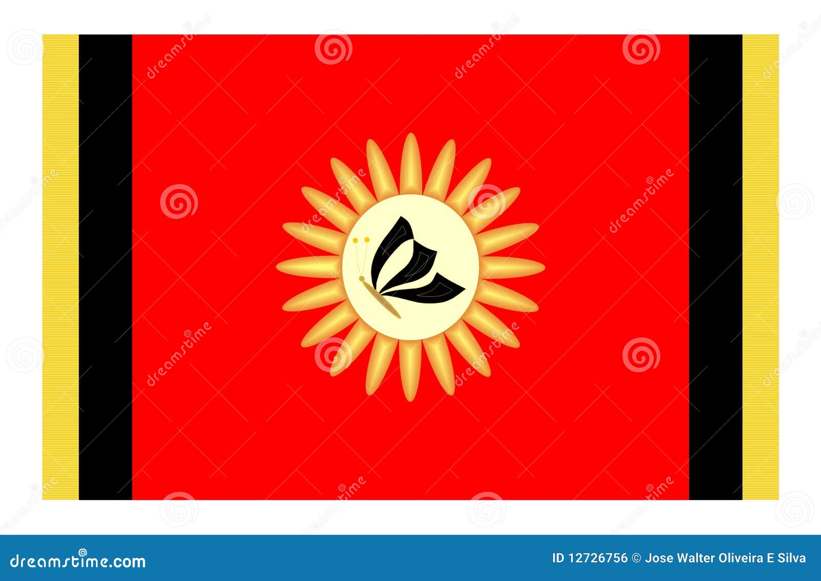 Red and black carpet stock vector. Illustration of textile 12726756