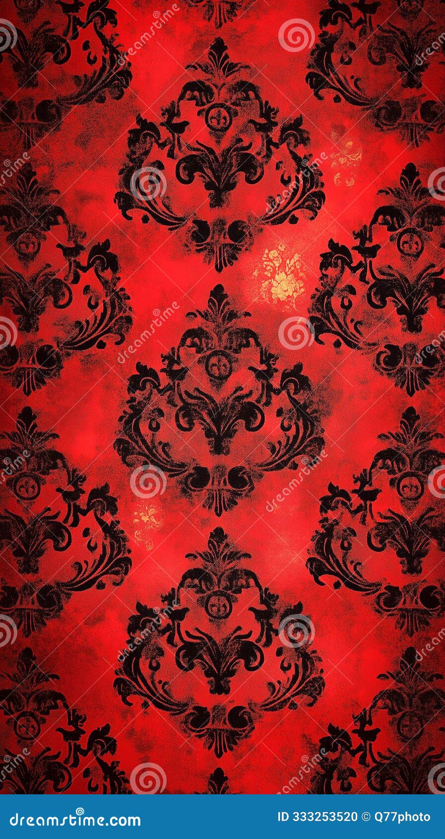 a red and black patterned fabric, wallpaper mobile