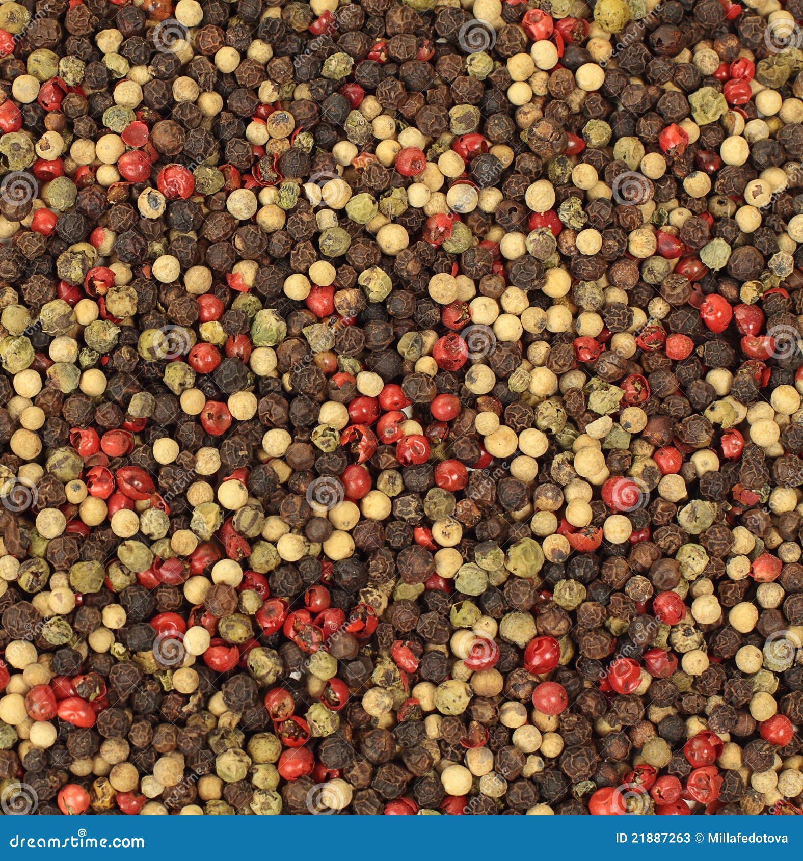 Red, Black and White Peppercorns Stock Image Image of mixed, grain