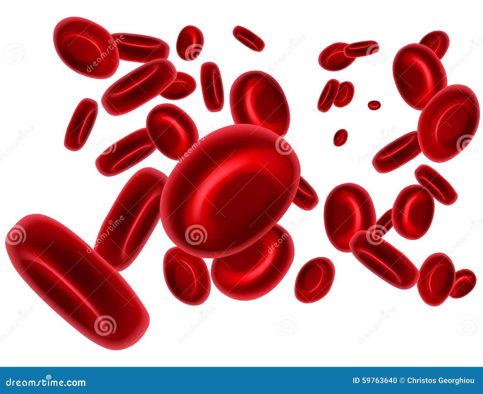 Red Blood Cells stock vector. Illustration of background 59763640