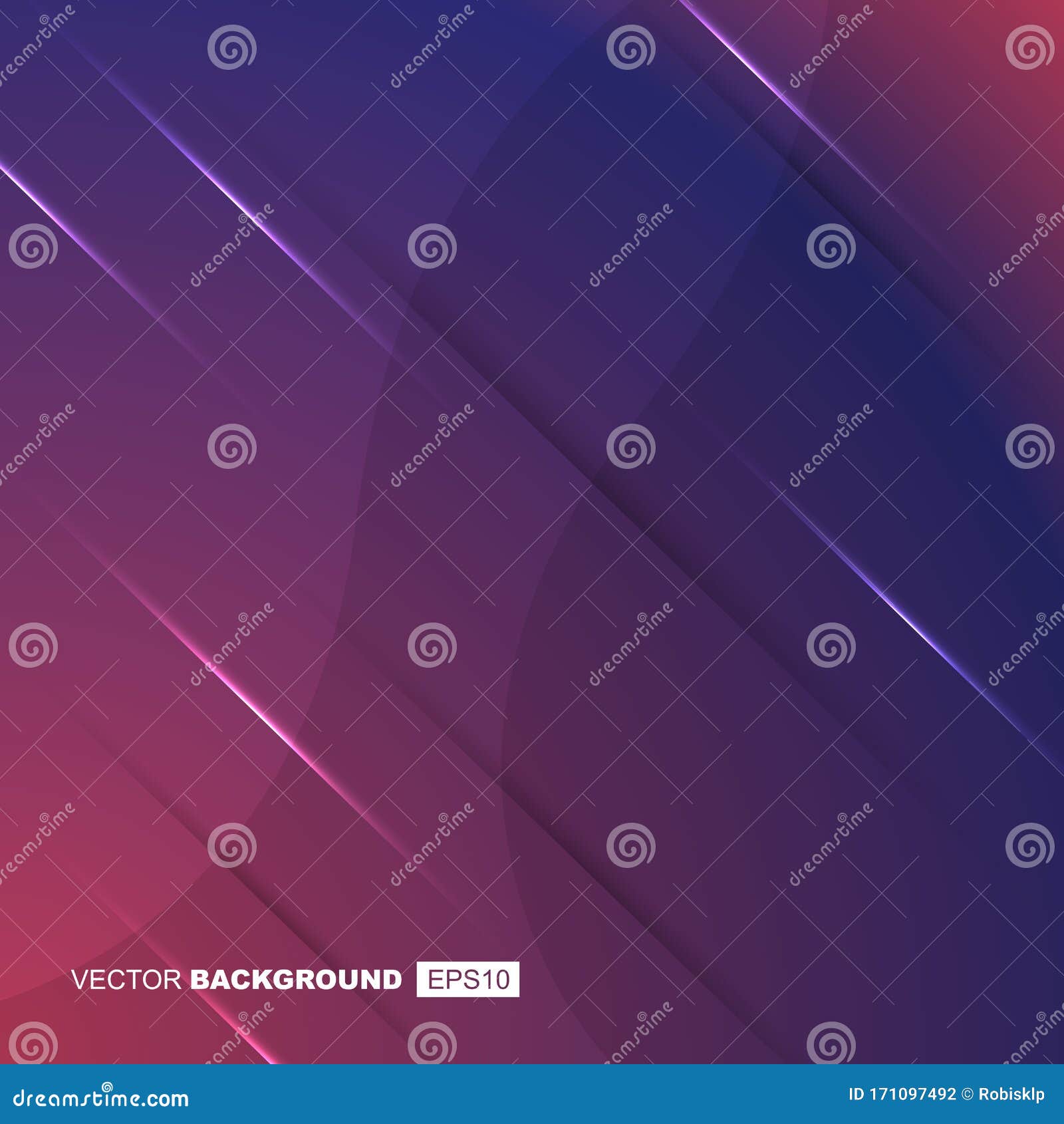 Red and Blue Elegant Background Composition with Gradients, Shadows and