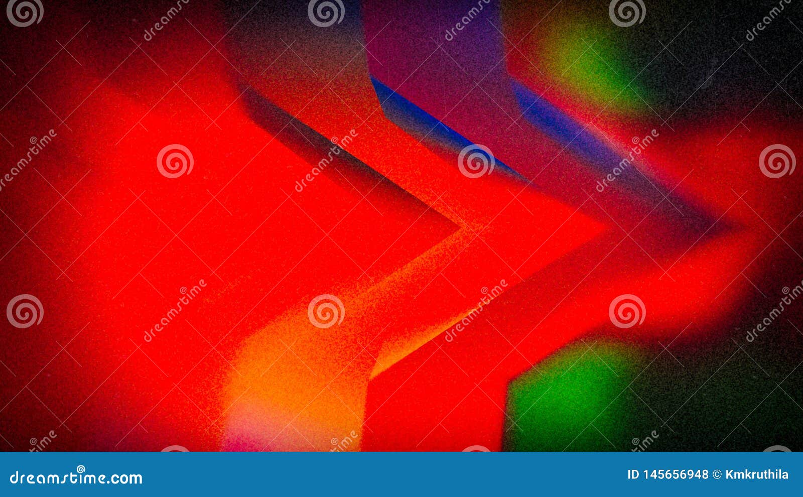 Red Blue Orange Beautiful Elegant Illustration Graphic Art Design