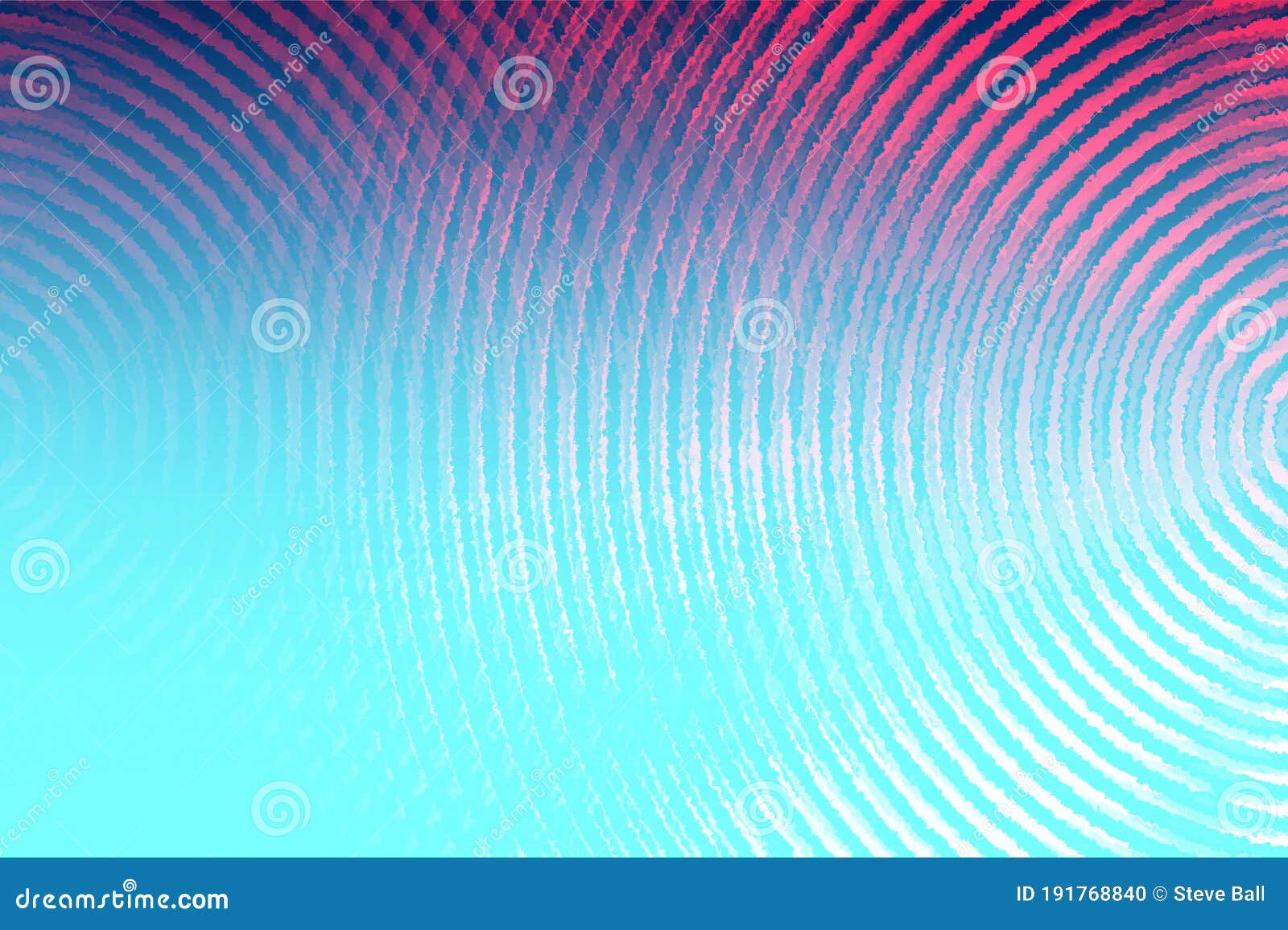 Red and Blue Sound Stock Photo - of wave, power: 191768840