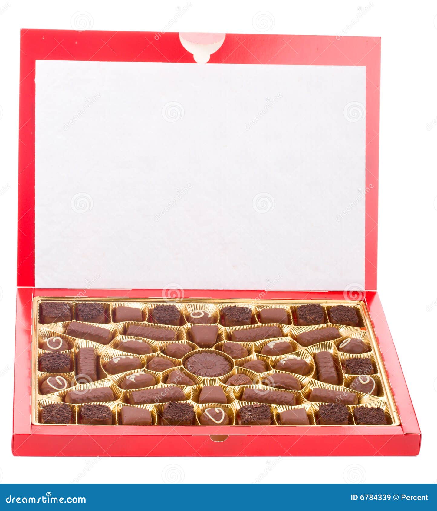 Red box of chocolates stock image. Image of gift, backgrounds - 6784339