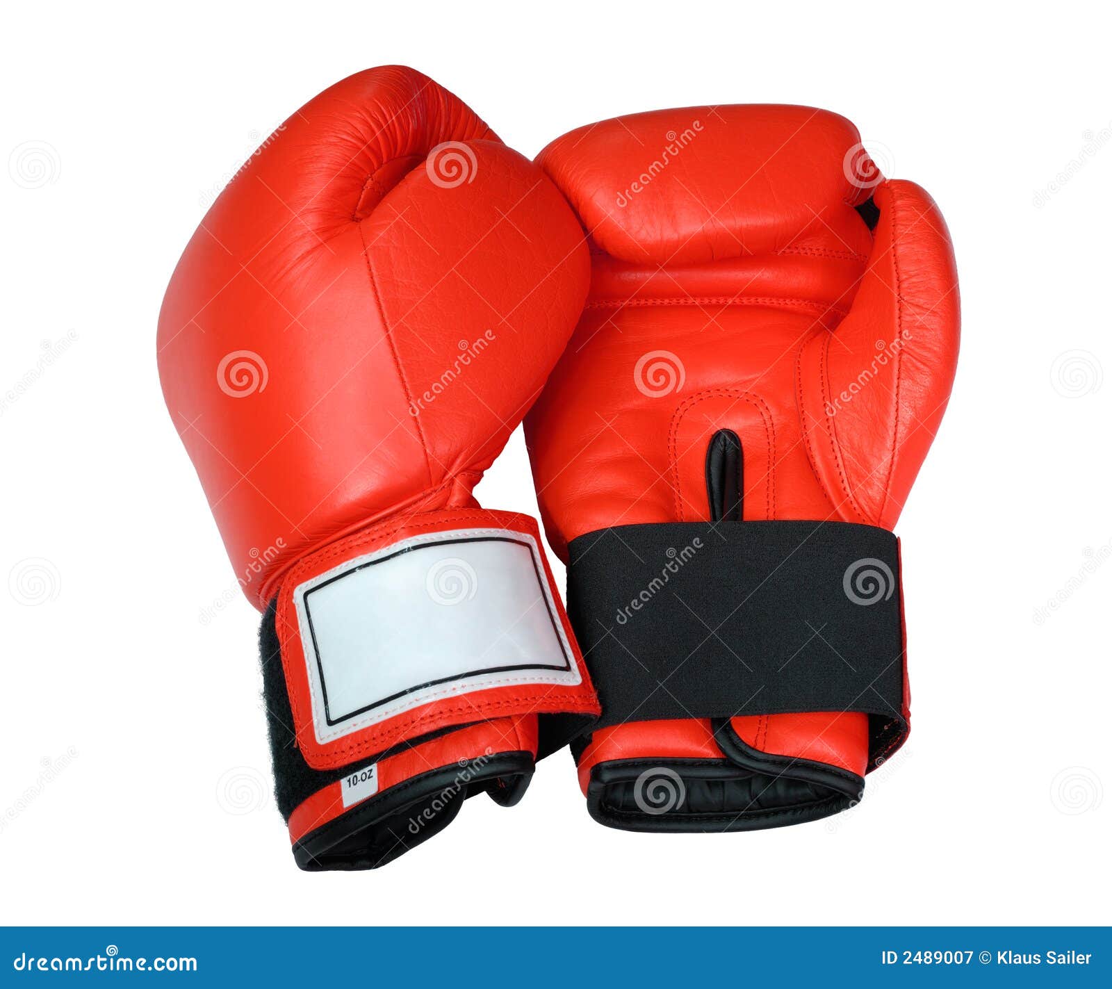 Red Boxing Gloves stock image. Image of training, gear 2489007