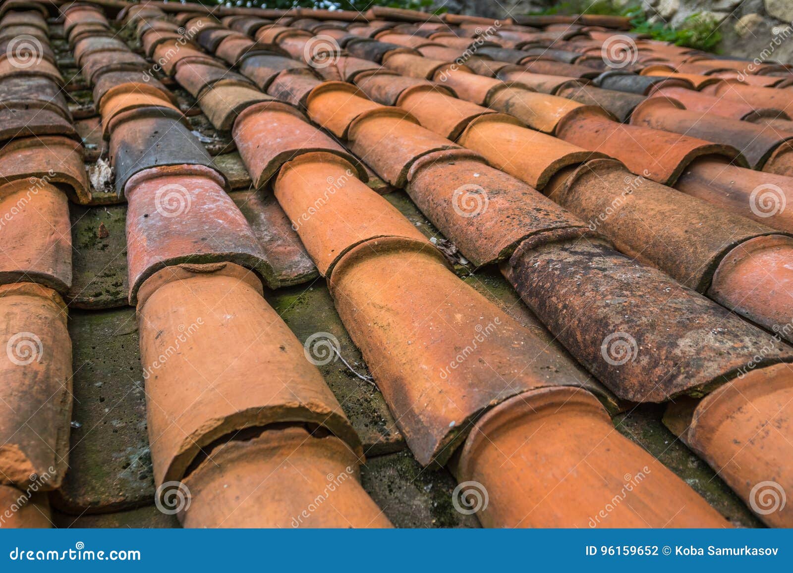 Red Brick Tile Roof Texture Useful As a Background Stock Photo Image of pattern, architecture