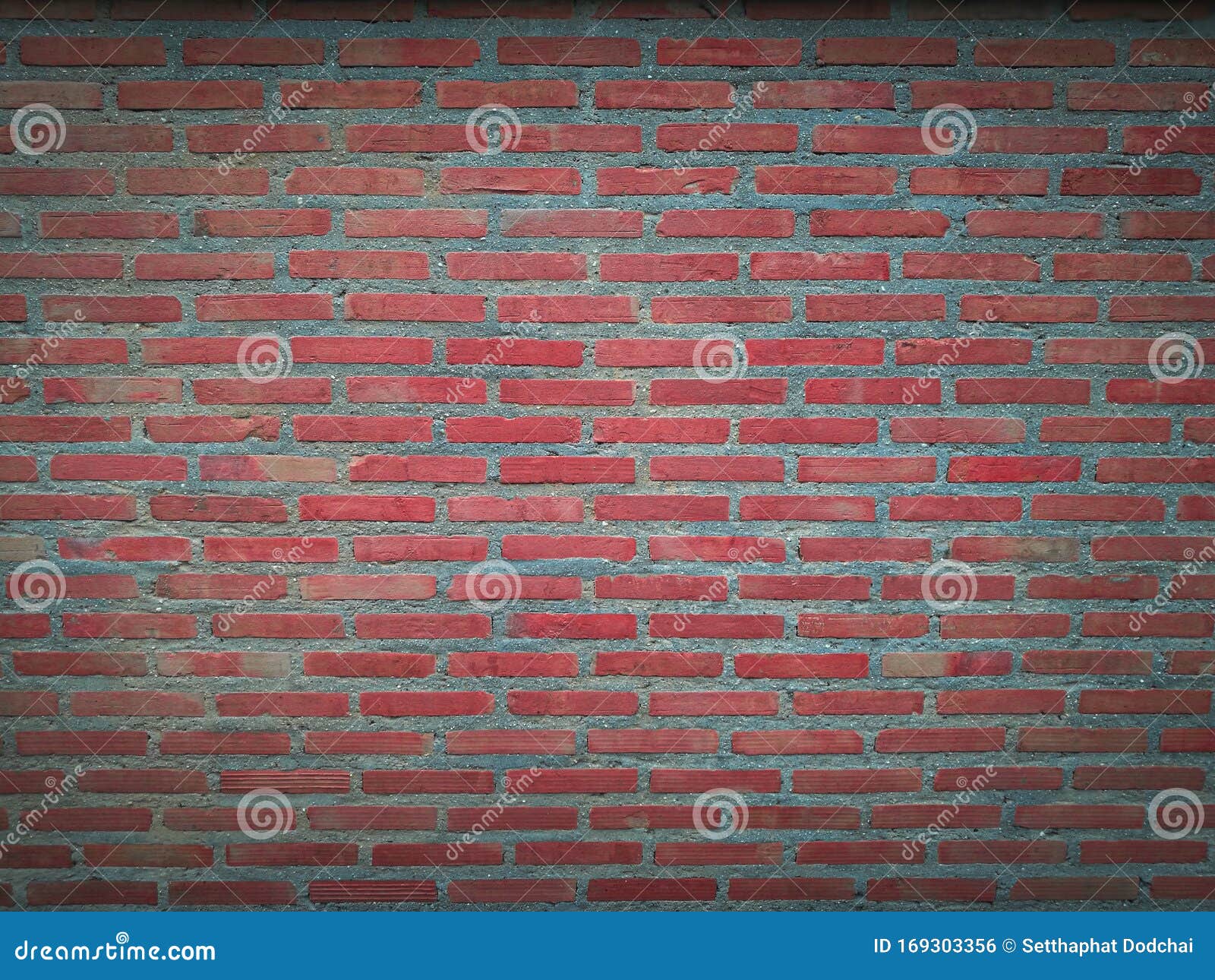 red brick wall grunge background. old dark stone, vignet texture, abstract surface brown rough brick wall pattern. vintage concret