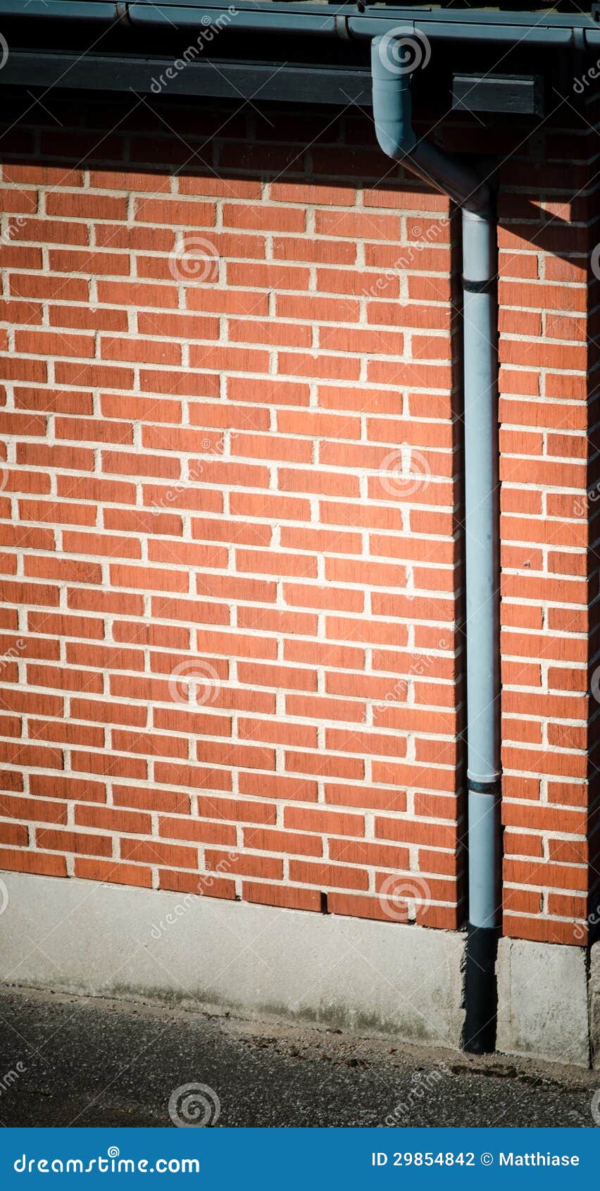Brick Wall And Drain Stock Photography Image 29854842
