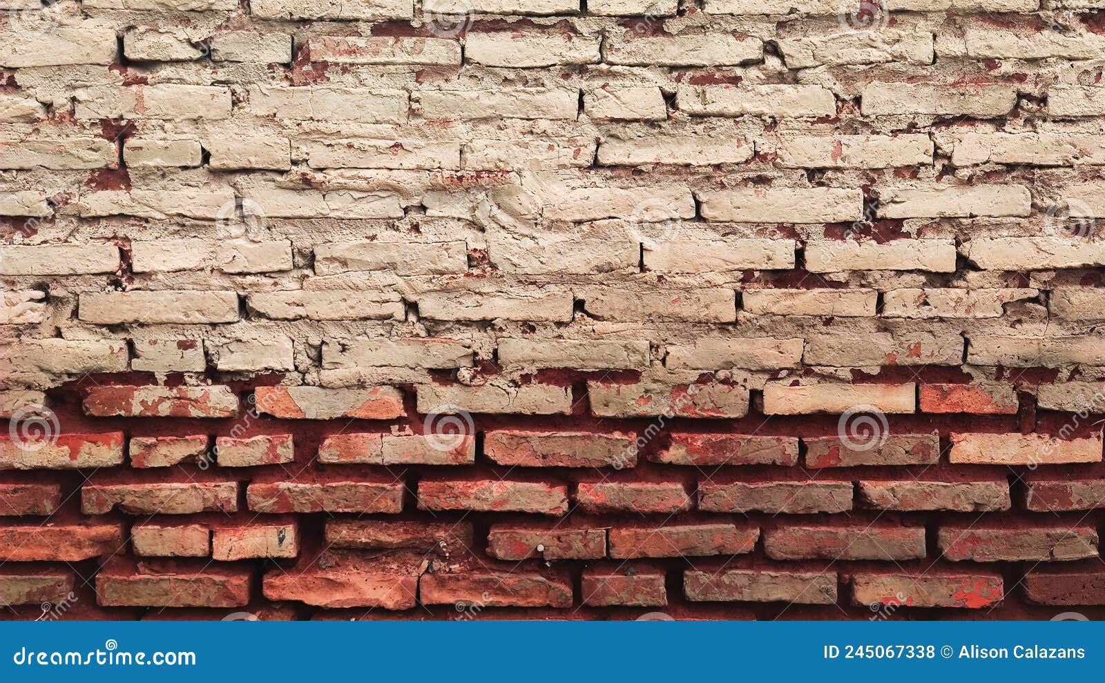Red Brick Wall, Brick Wallpaper, Textured Effect. Stock Photo Image