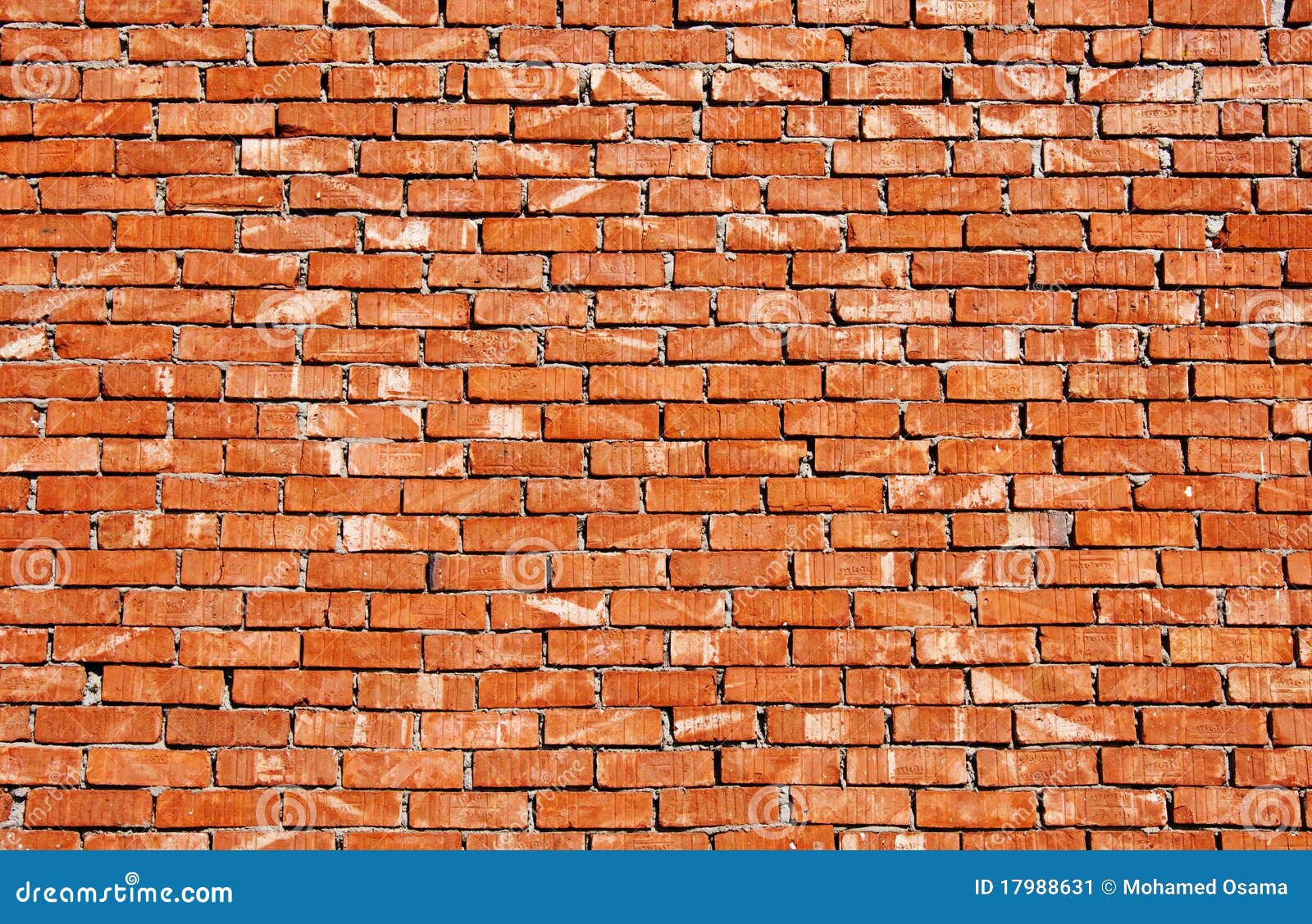 red bricks wall