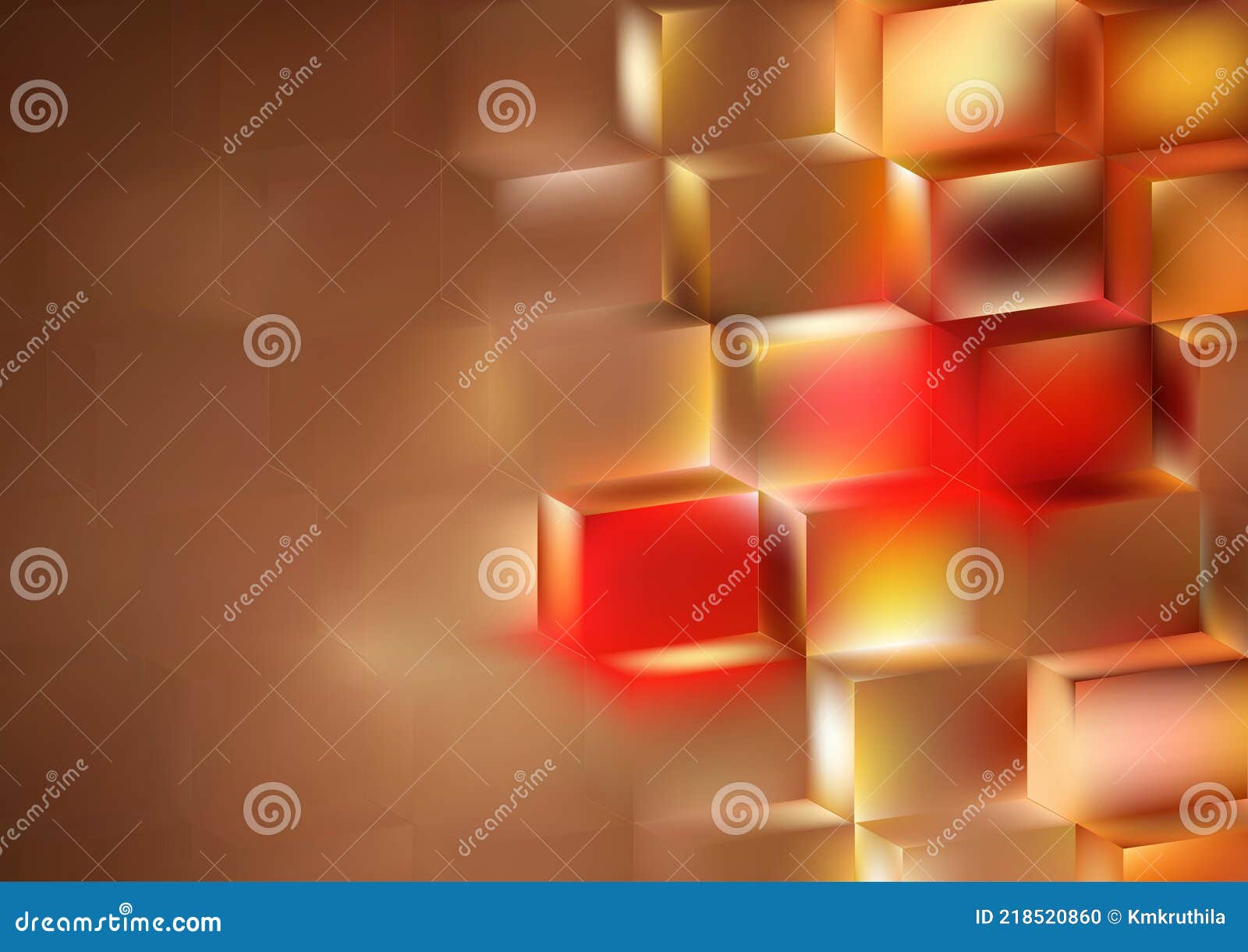 Red and Brown Abstract Graphic Background Stock Vector - Illustration