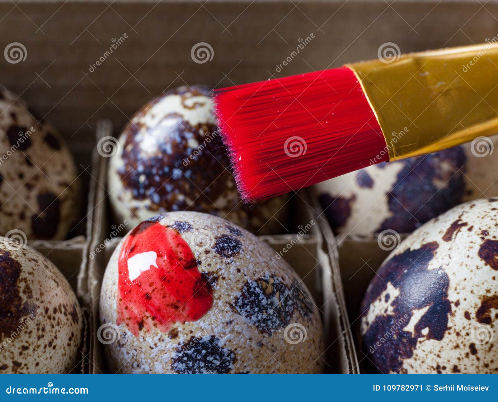 The Tradition of Coloring Eggs Stock Image Image of design, painted